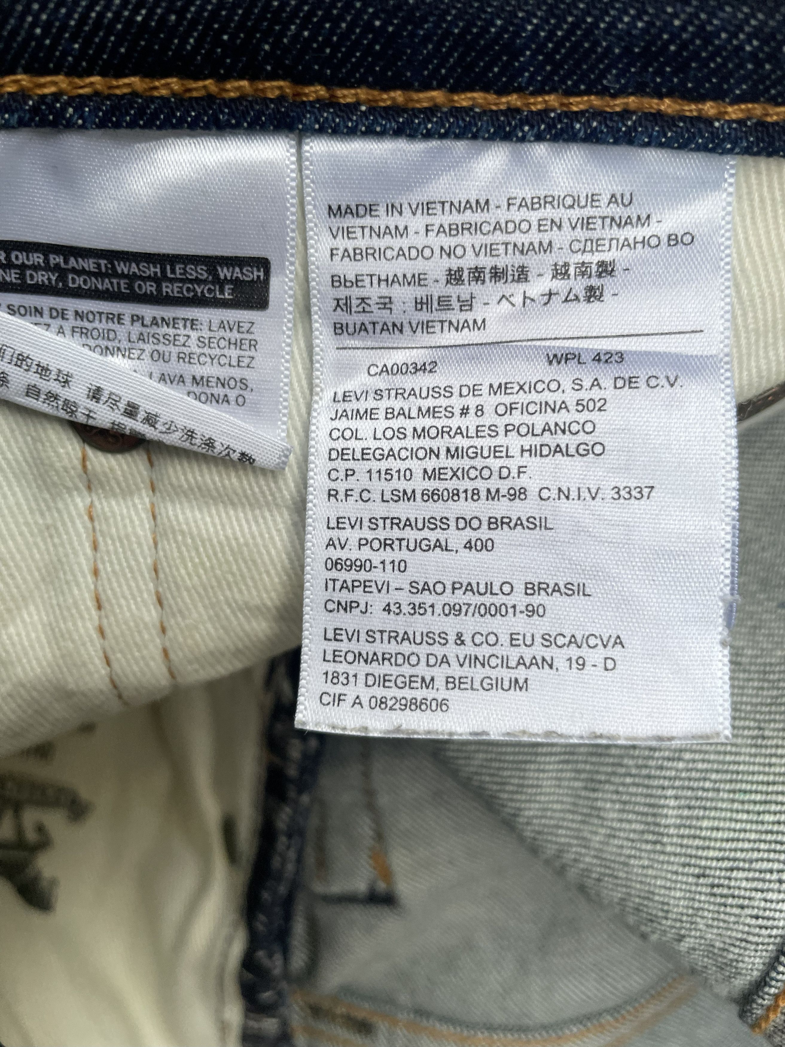 Levi's Levis 513 Denim Size US 32 / EU 48 - 13 Thumbnail