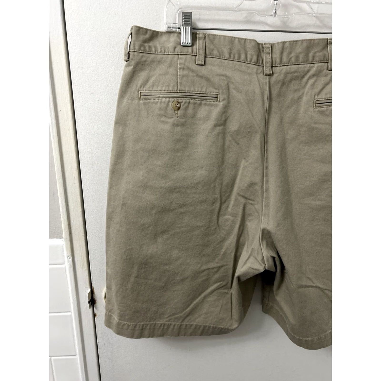 Polo Ralph Lauren VTG Polo Ralph Lauren Tyler Shorts Mens Sz 40 Tan Khaki Pleated Cotton Chino 9" Size US L / EU 52-54 / 3 - 7 Thumbnail