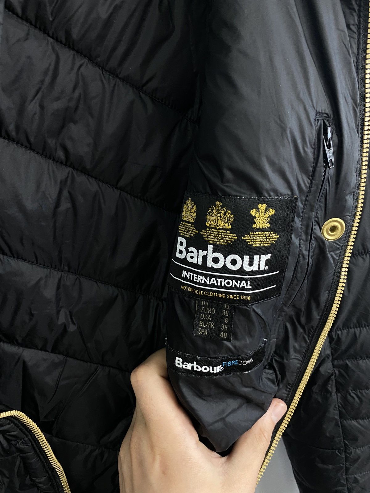 Barbour Barbour puffer Jacket Women Fibre Down retro rare hype Y2K Size M / US 6-8 / IT 42-44 - 7 Thumbnail
