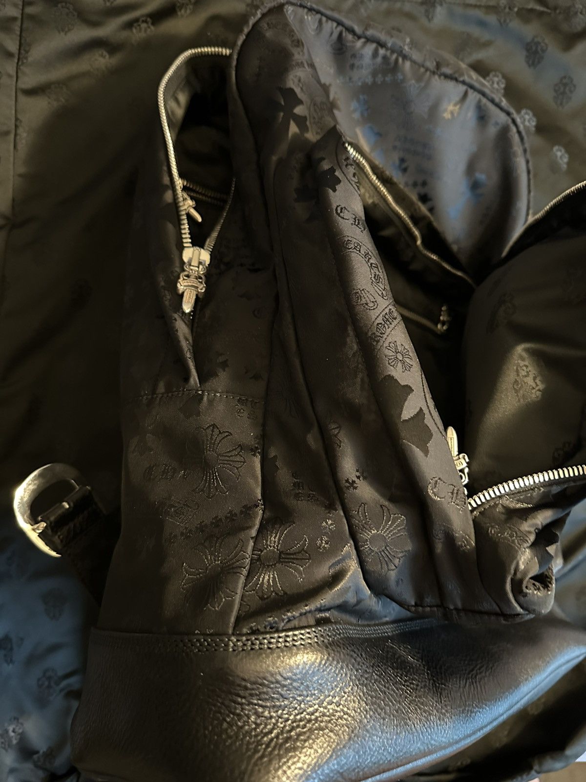 Chrome Hearts CHROME HEARTS STENCIL 7TH GRADE NYLON BACKPACK Size ONE SIZE - 16 Thumbnail