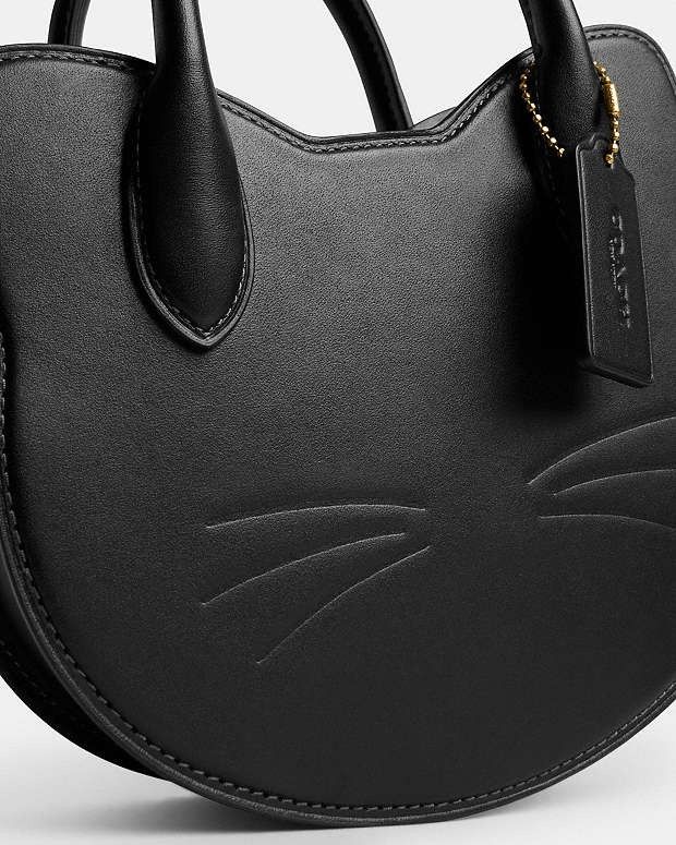 Coach Coach Halloween Cat Crossbody Bag NWT CW615 Black Multi Size ONE SIZE - 8 Thumbnail