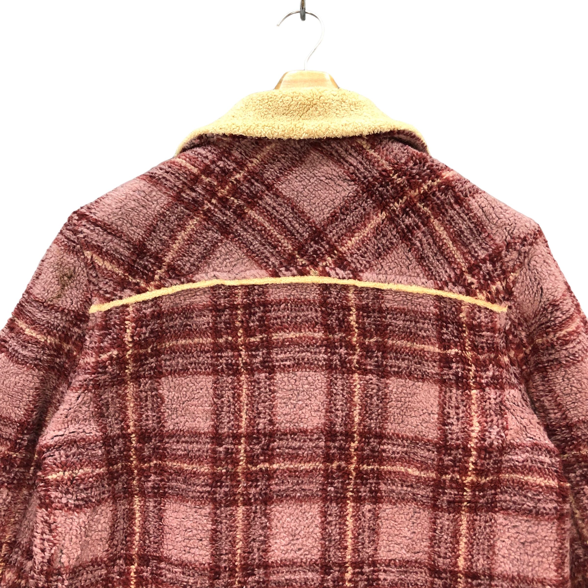 Japanese Brand PAODELO TARTAN FLEECE JACKET #7399-142 Size US M / EU 48-50 / 2 - 12 Thumbnail