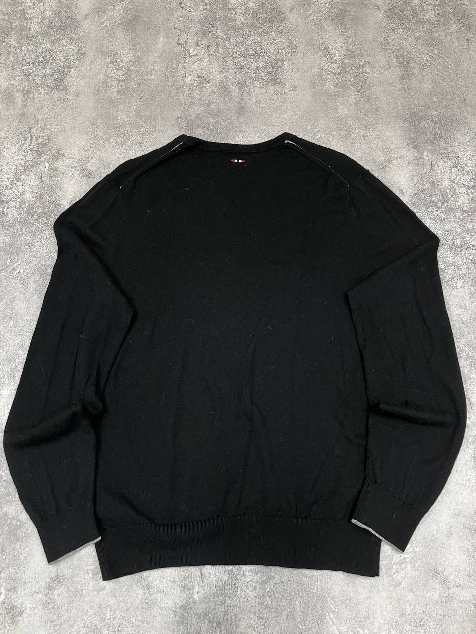 Napapijri Napapijri Men Merino Knit Sweater Black Crew Neck Size XL Size US XL / EU 56 / 4 - 7 Thumbnail