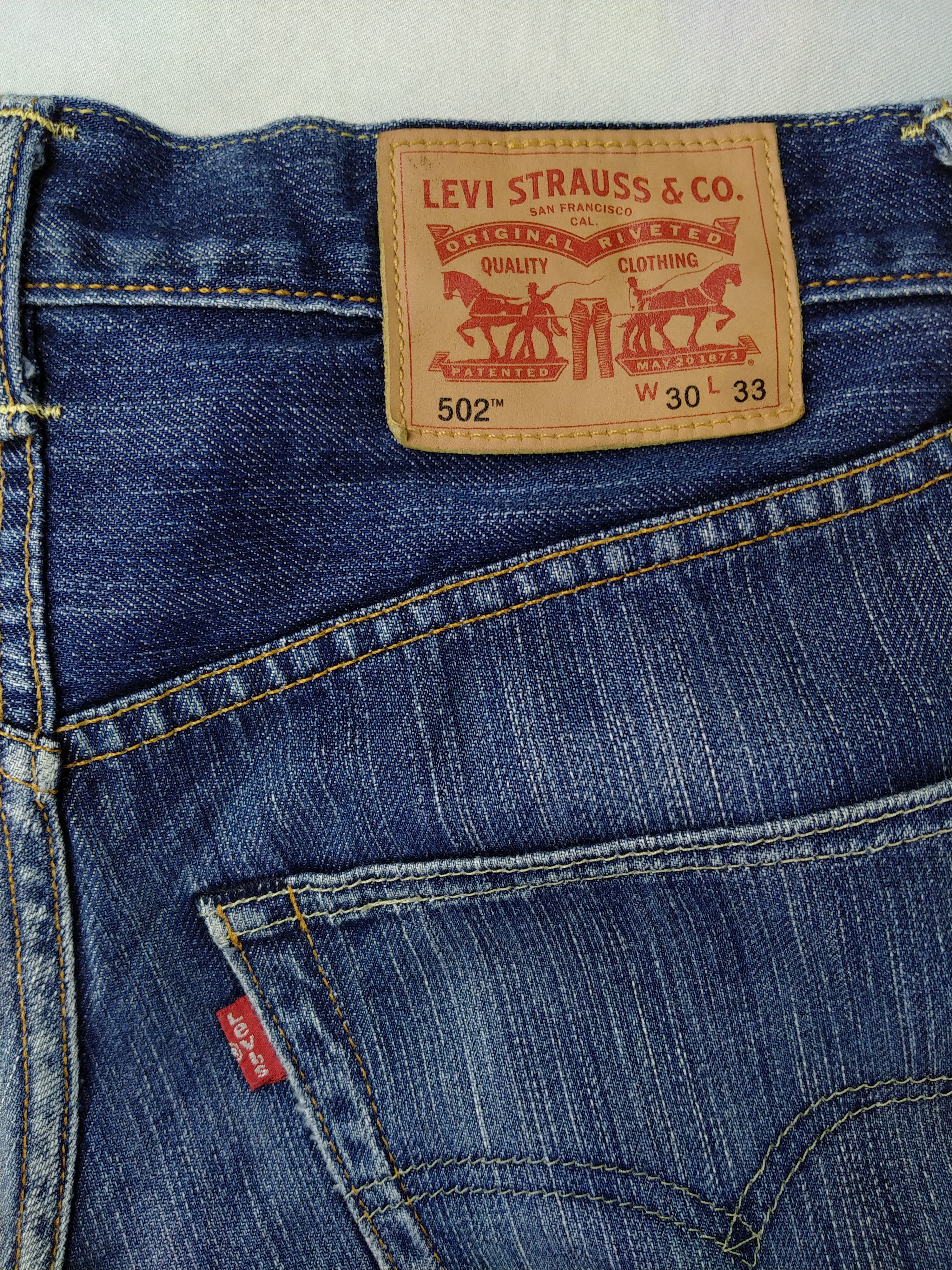 Levi's Distressed Levi's 502 Denim 31 x 30 -JN758 Size US 31 - 9 Thumbnail