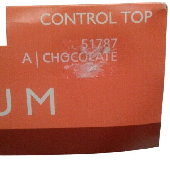 Hanes Hanes A Control Top Chocolate Panty Hose Ultra Sheer Vintage Size ONE SIZE - 4 Thumbnail