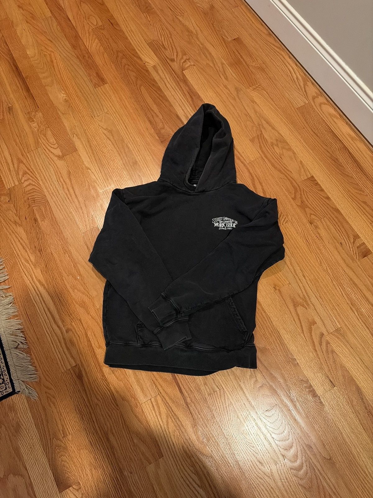 stussy our legacy workshop hoodie m