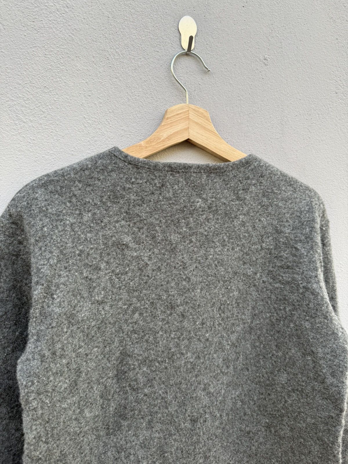 Marithe + Francois Girbaud MFG Short Mohair Wool Quilted Jumper Size L / US 10 / IT 46 - 12 Thumbnail