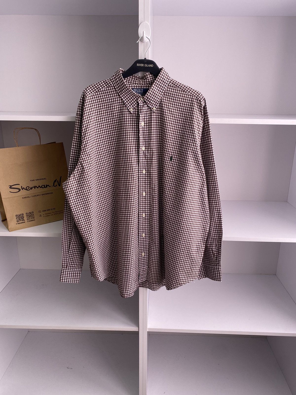 Polo Ralph Lauren × Vintage Vintage Polo Ralph Lauren Multicolour Button Up Shirt Size US XXL / EU 58 / 5 - 2 Thumbnail