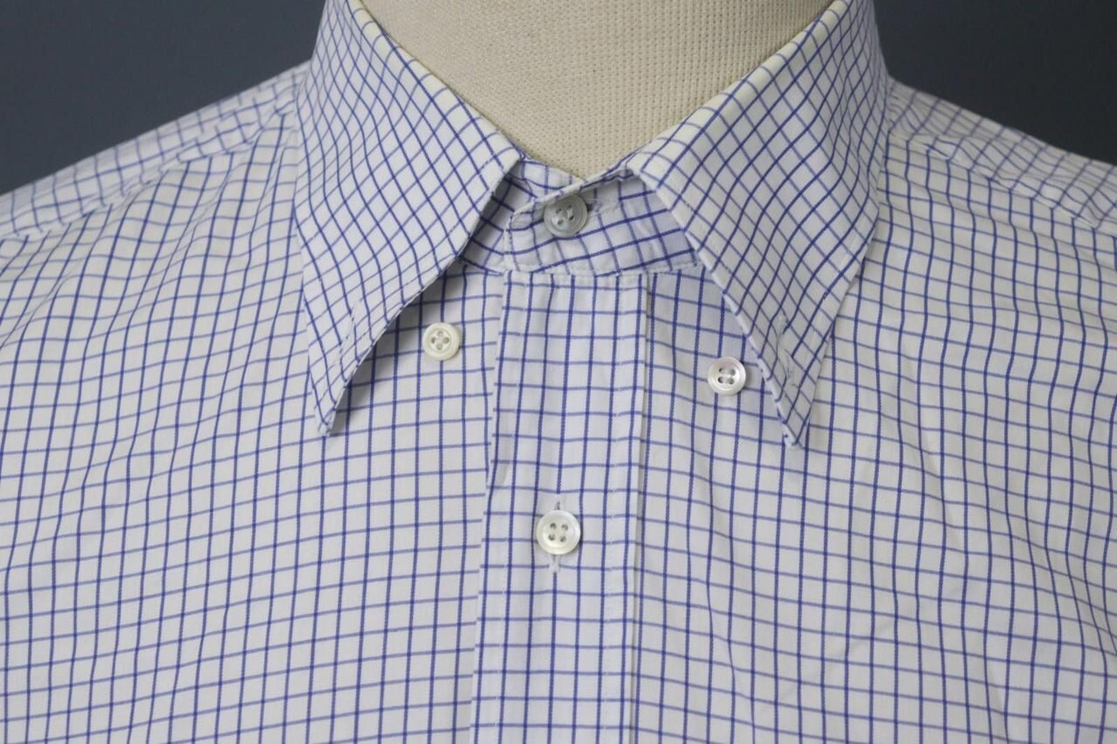 Dior Christian Dior Multi Plaid 100% Front Shirt Dress Size 17 Size M / US 6-8 / IT 42-44 - 5 Thumbnail