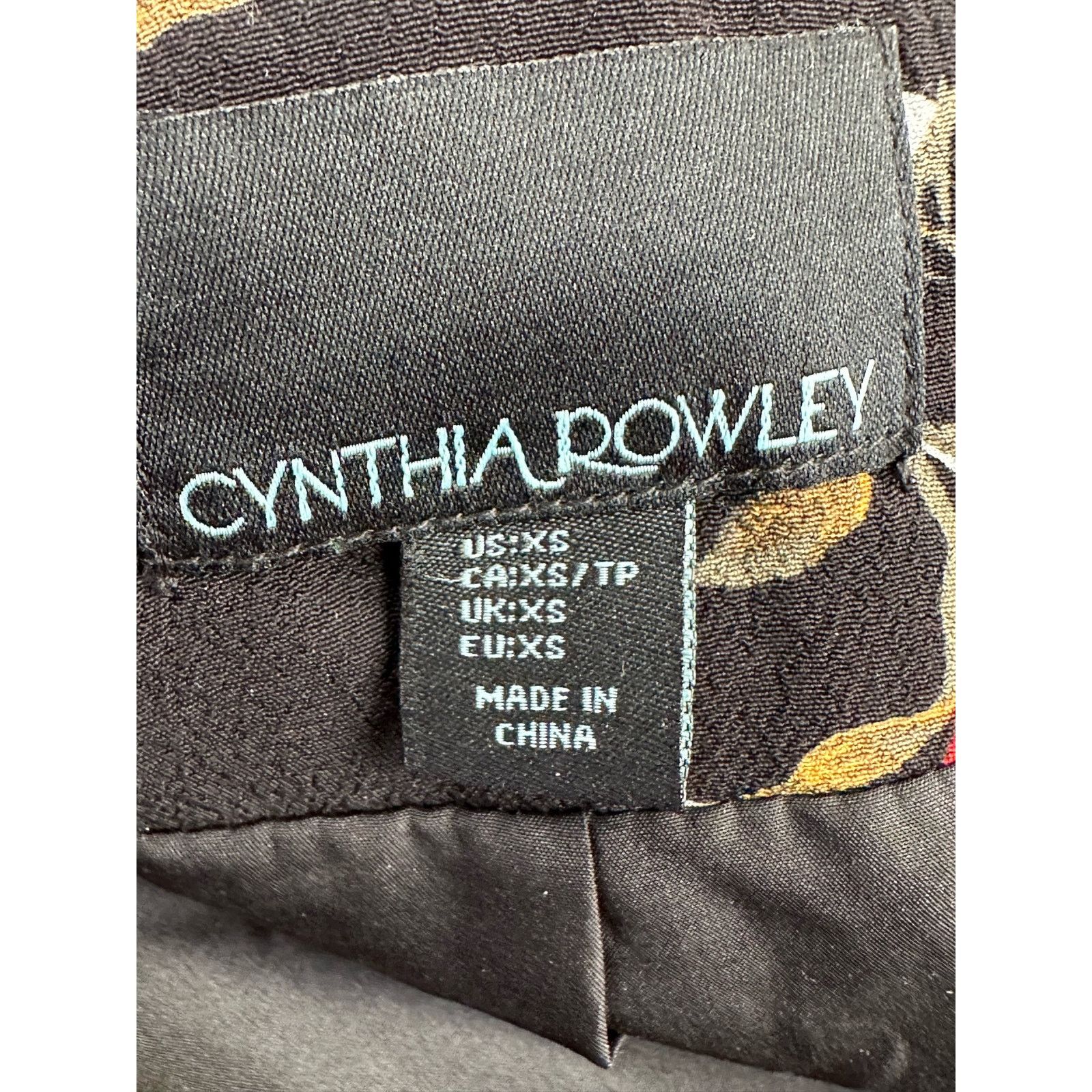 Cynthia Rowley Cynthia Rowley floral long sleeves blazer jacket size XS Size XS / US 0-2 / IT 36-38 - 3 Thumbnail