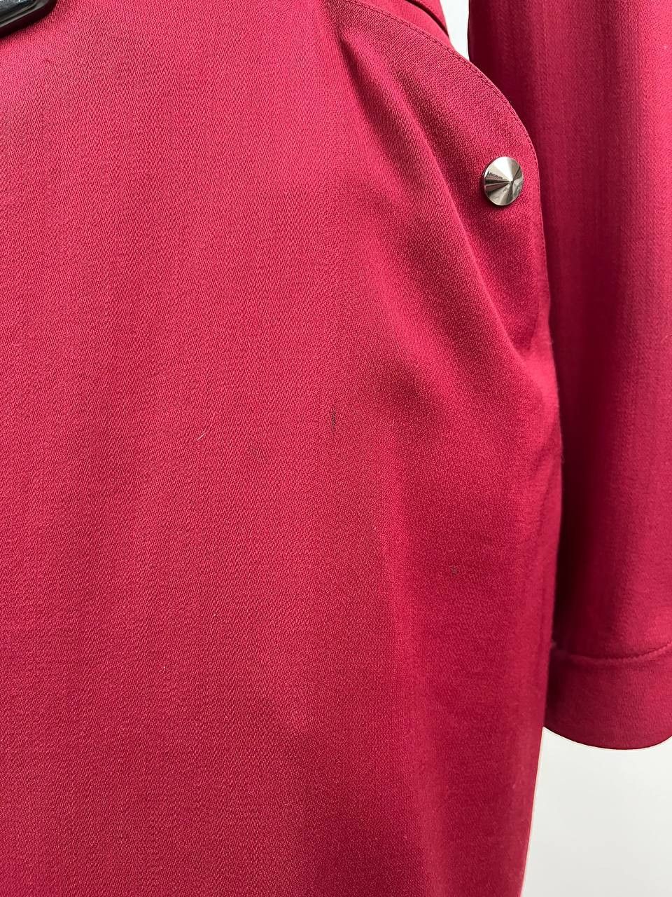 Thierry Mugler Archive Thierry Mugler Paris Burgundy Wool Blazer Dress Size M / US 6-8 / IT 42-44 - 21 Thumbnail