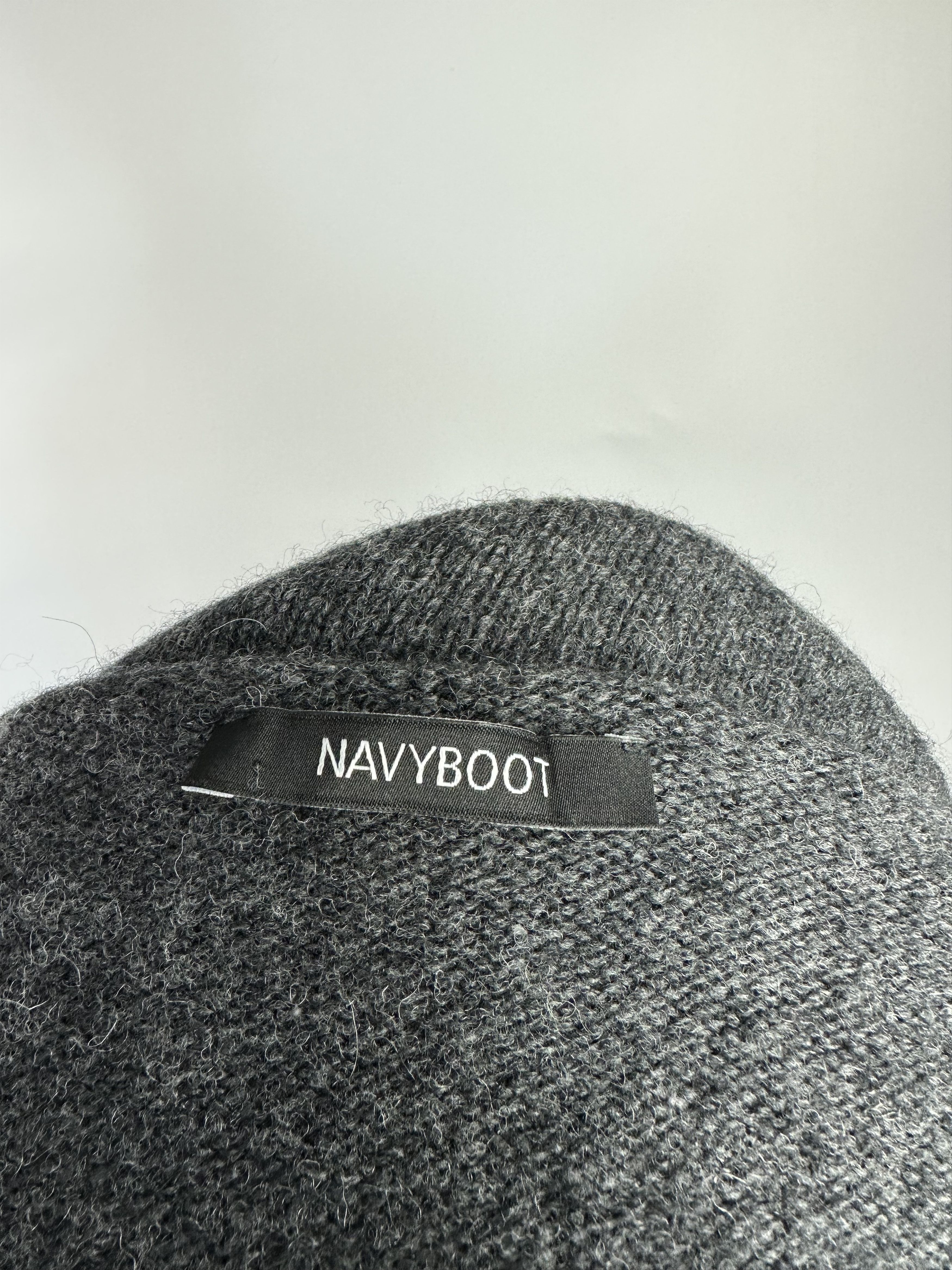 NAVYBOOT Navyboot Wool Sweater Sequins Logo Size XS / US 0-2 / IT 36-38 - 6 Thumbnail