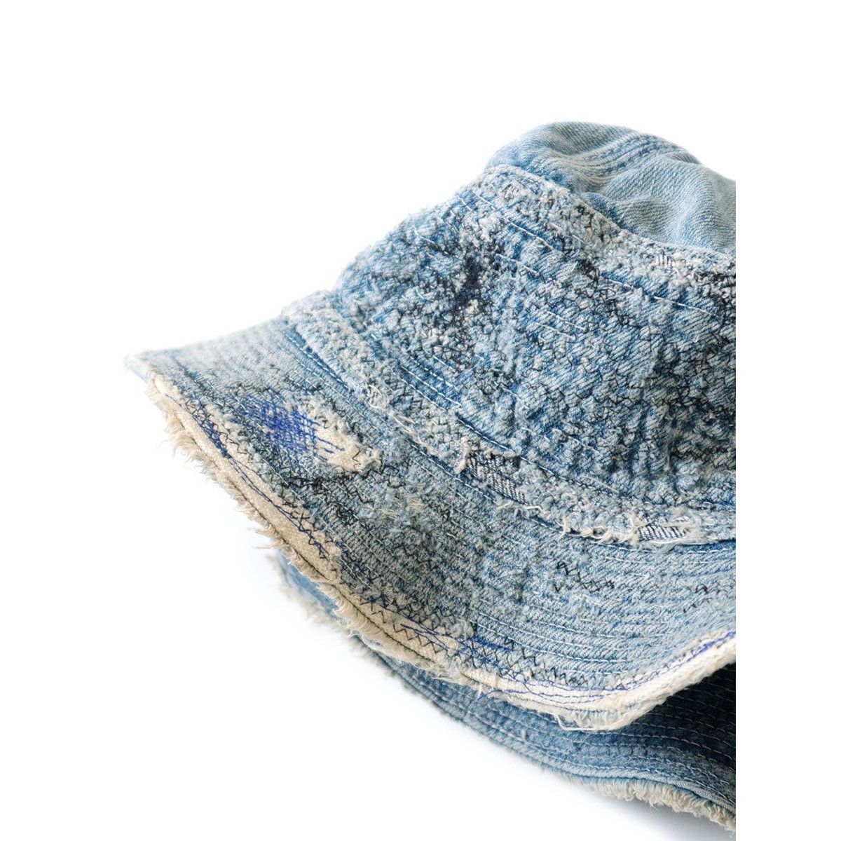 Kapital Kapital 11.5oz denim The Old Man and the Sea HAT cap Size ONE SIZE - 8 Thumbnail
