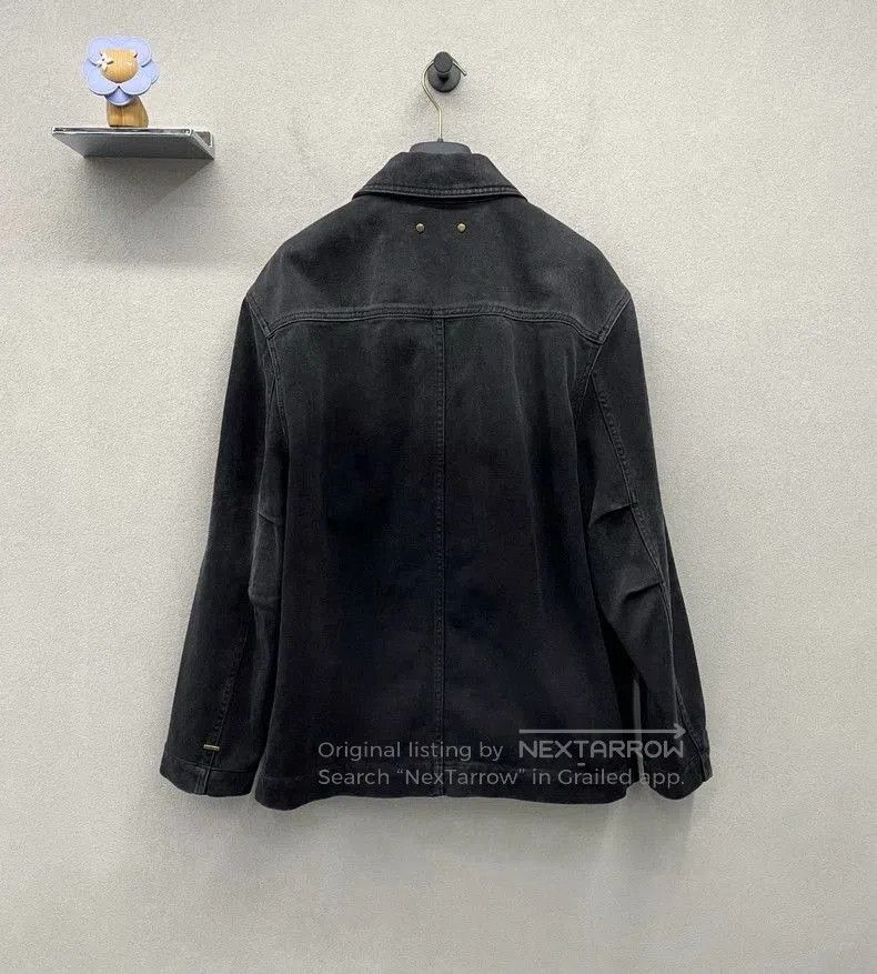 Louis Vuitton LV 2024 Washed Black Denim Jacket. Size US XL / EU 56 / 4 - 2 Thumbnail