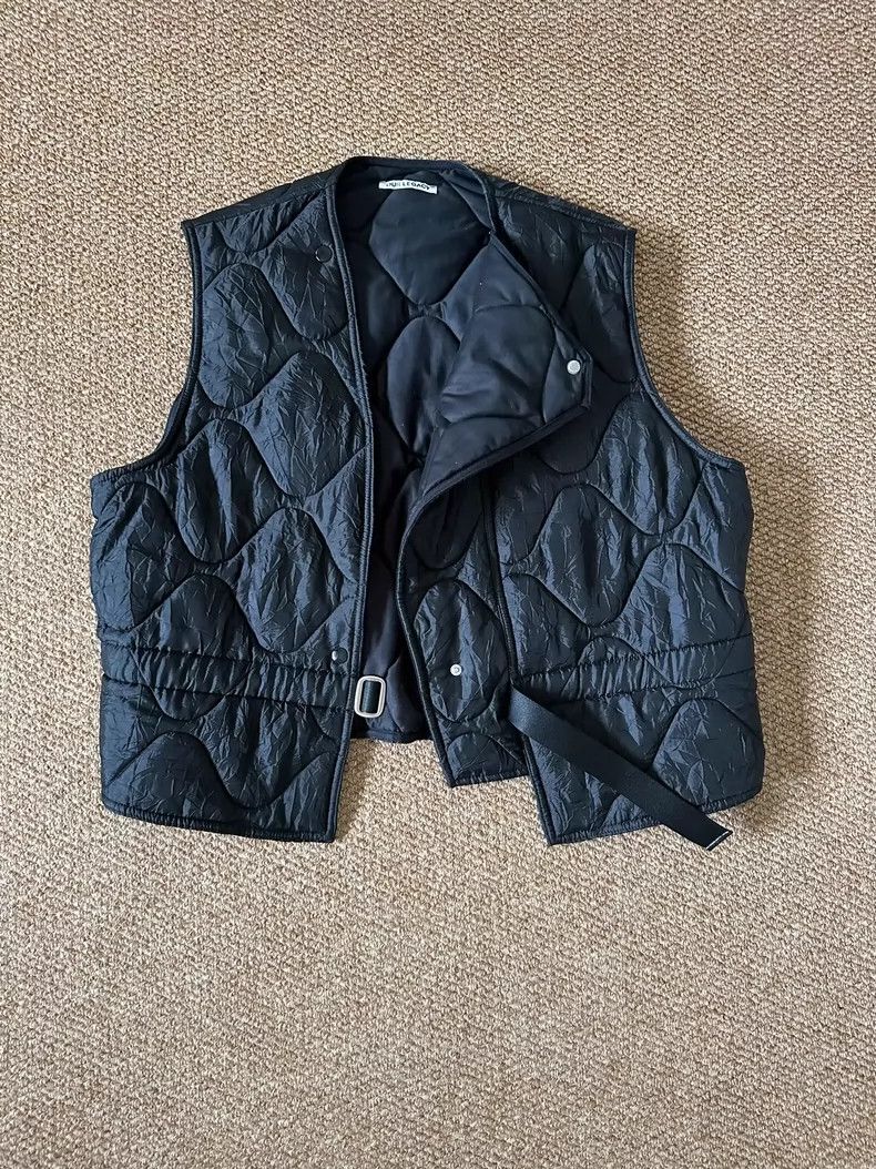 Our Legacy size48 Black cotton vest