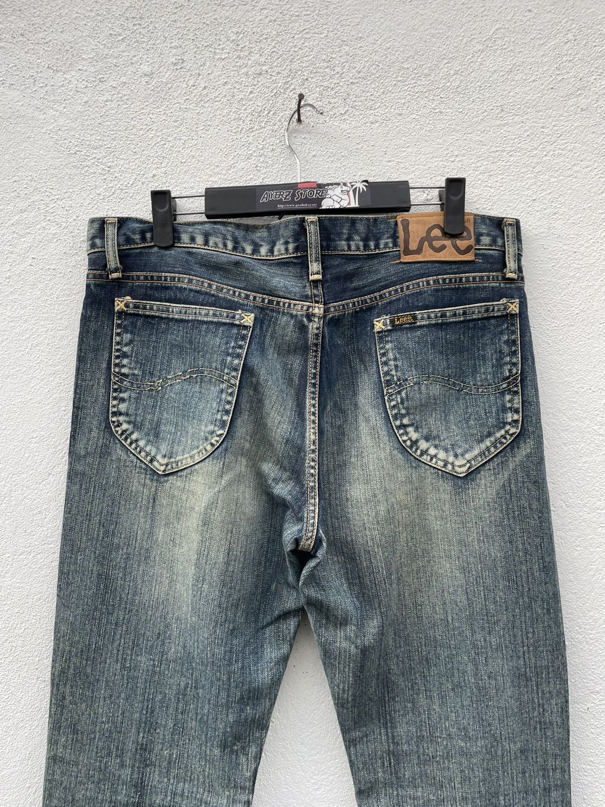 Lee Vintage Y2K Lee Rider Flare Denim Jeans Size US 35 - 11 Thumbnail