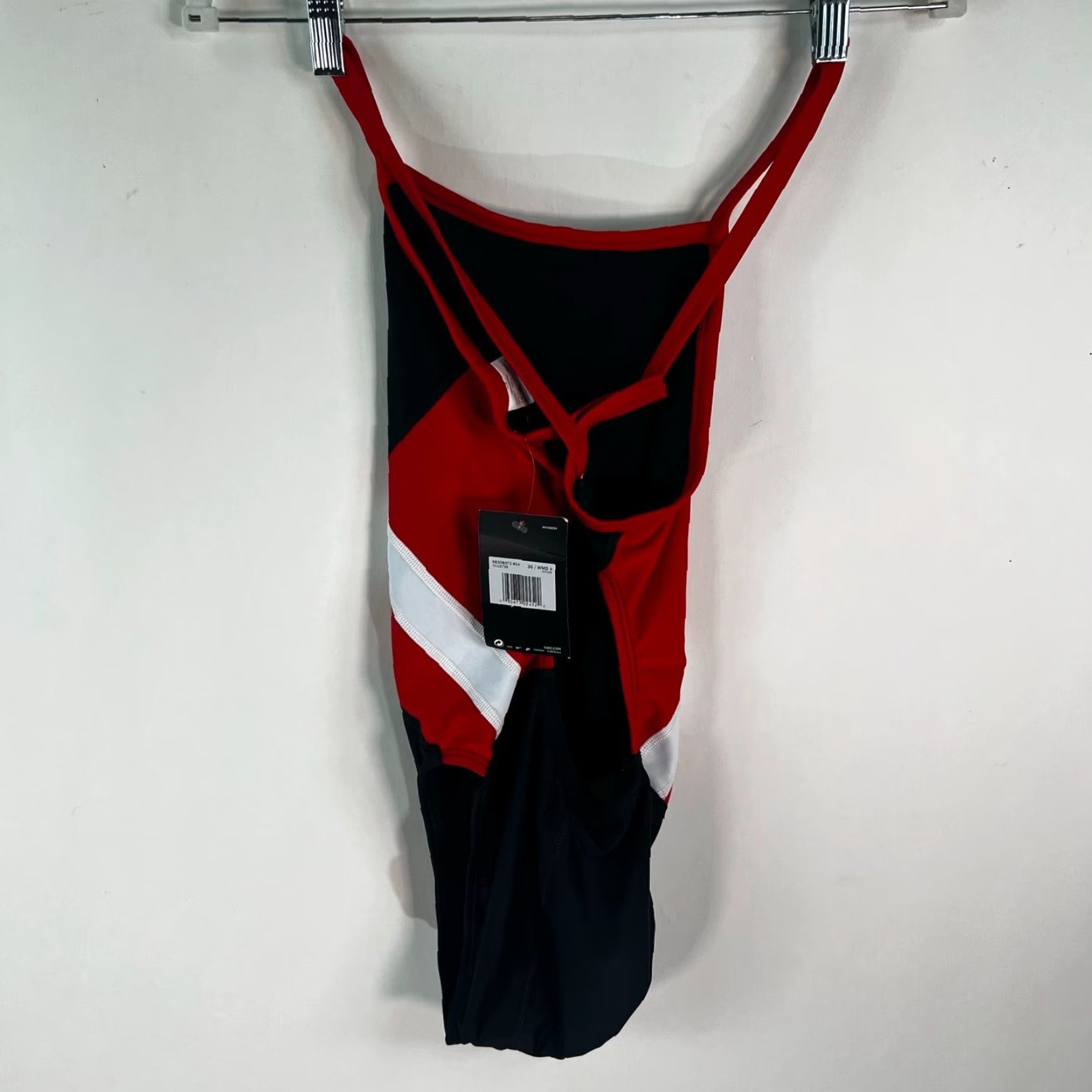 Nike Nike Sleeveless One Piece Bodysuit Women’s Size 4 Black Red Color Block swimsuit swimsuit Size S / US 4 / IT 40 - 5 Thumbnail