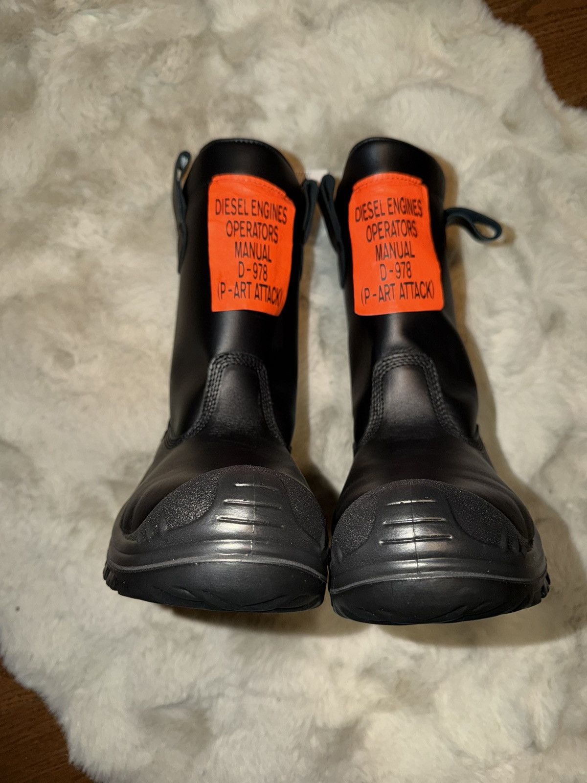 Diesel Diesel Black H-Woodkut CH Boots Size US 7.5 / EU 40-41 - 14 Thumbnail