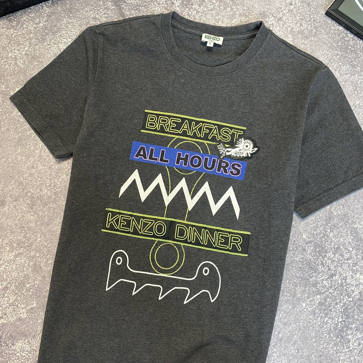 Kenzo Luxury Kenzo Big Logo Streetwear y2k Japanese tee Size US S / EU 44-46 / 1 - 3 Thumbnail