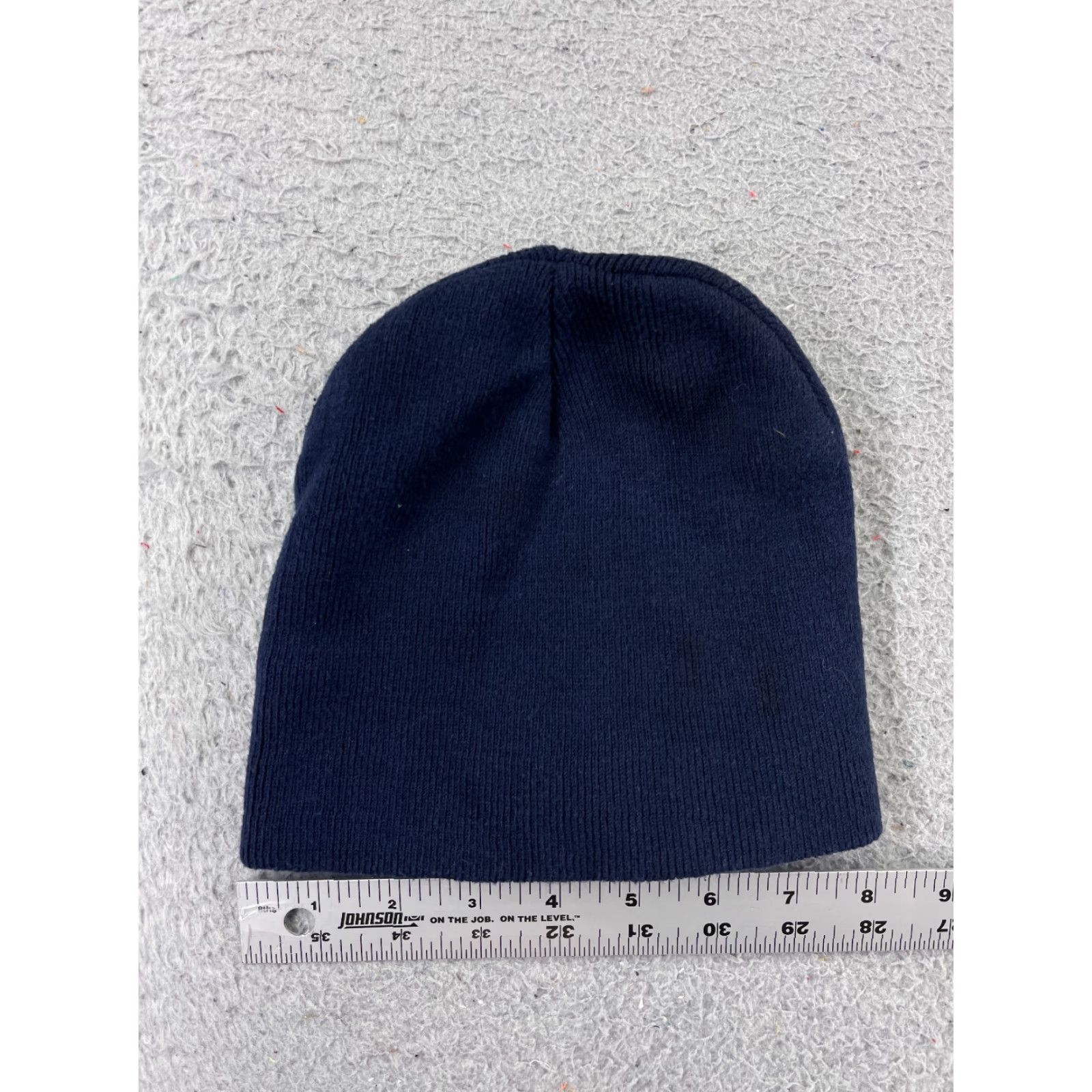 Vintage Otto Beanie Adult One Size Blue Knit Cotton Acrylic Logo Beanie Mens Size ONE SIZE - 3 Thumbnail