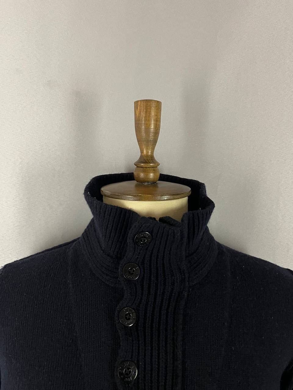 Stone Island Stone Island Navy Sweater Size US XL / EU 56 / 4 - 2 Thumbnail