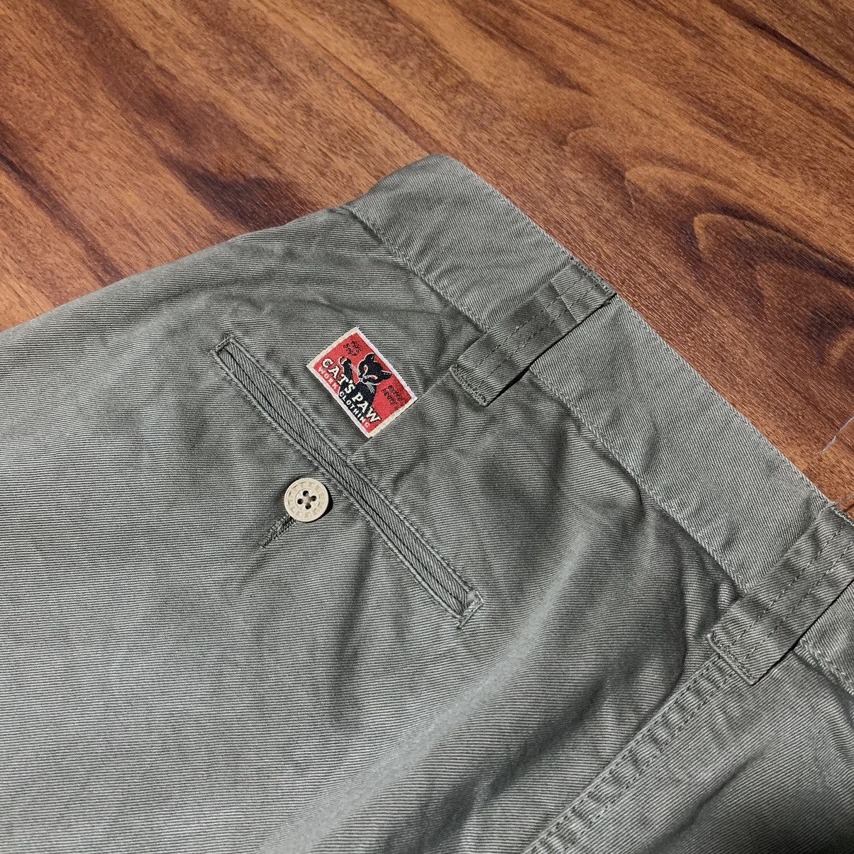 Japanese Brand × Toyo Enterprises Cat's Paw by Toyo Enterprise Olive Green Pant 🙌🏼 Size US 34 / EU 50 - 8 Thumbnail