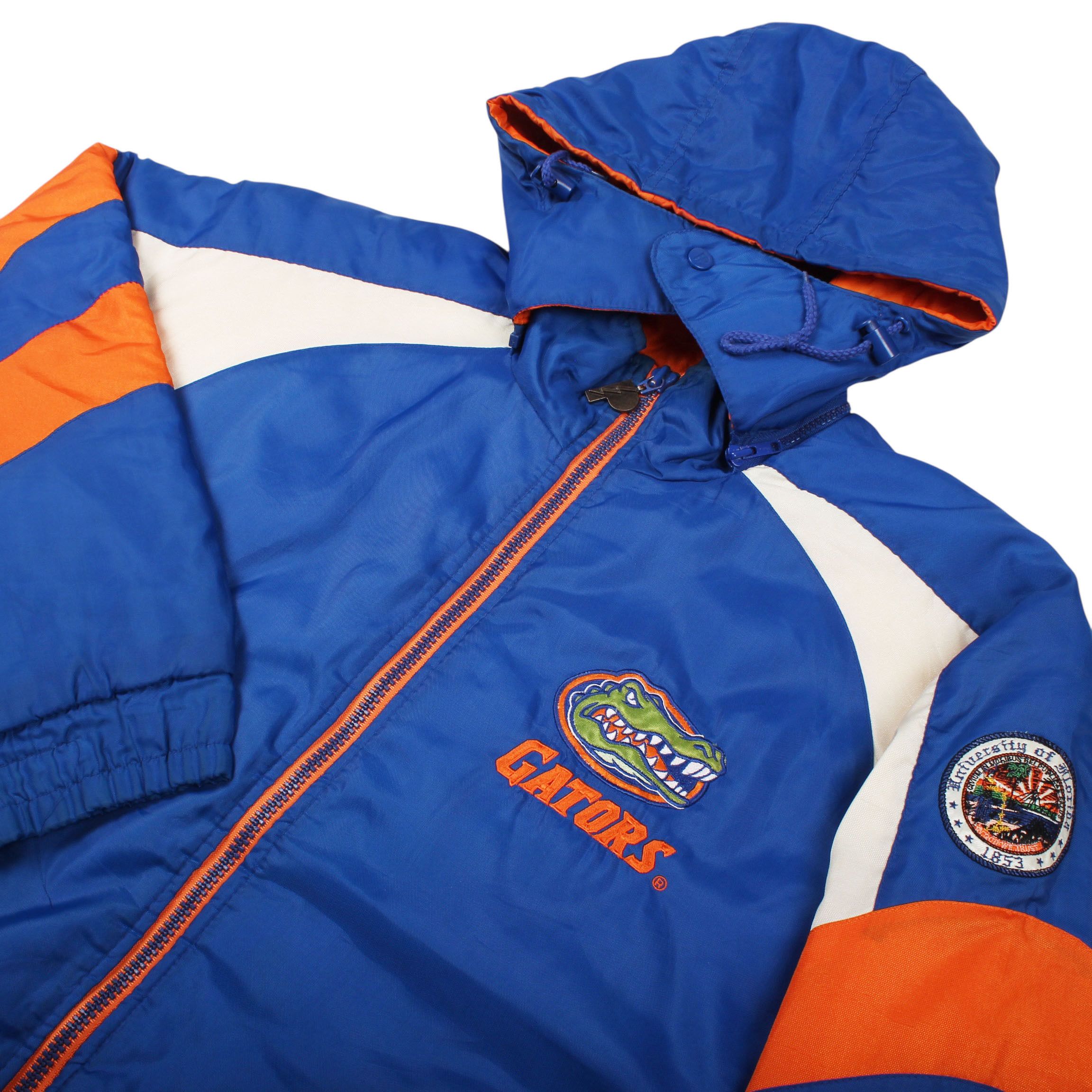 Pro Player Florida Gators Jacket 90s Y2K Collegiate Hoodie Size US L / EU 52-54 / 3 - 5 Thumbnail