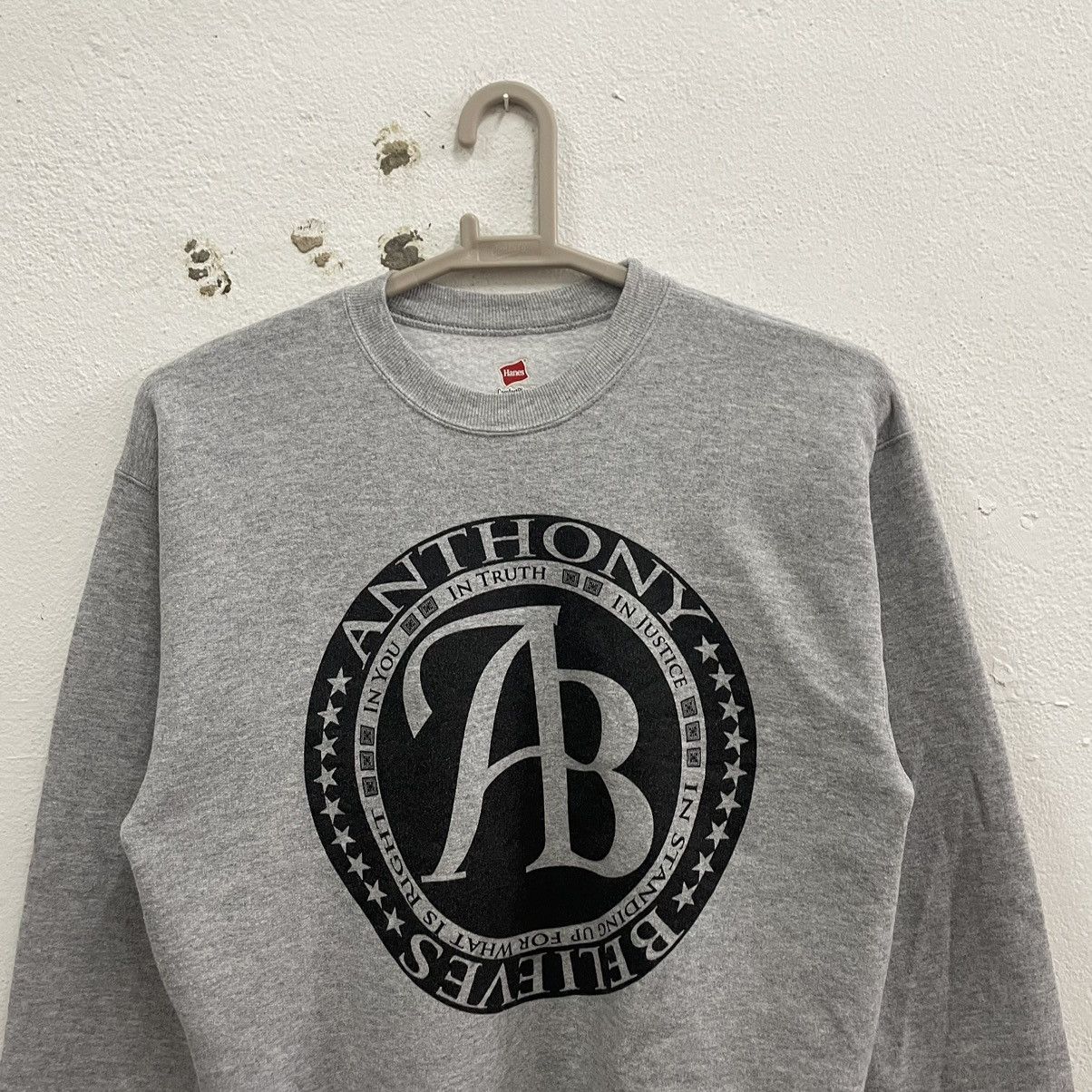 Vintage 🔥Vintage Anthony Believers Big Logo Sweatshirts Size US S / EU 44-46 / 1 - 3 Thumbnail