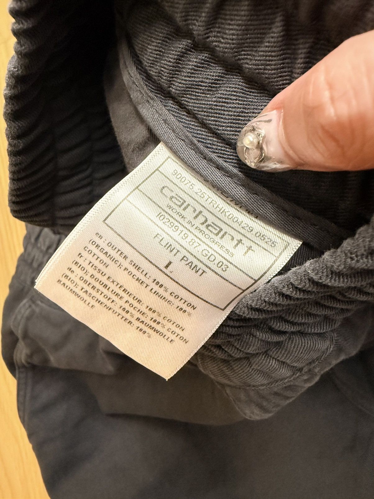 Carhartt Wip Carhart WIP Flint Pant in Grey size L Size US 34 / EU 50 - 5 Thumbnail