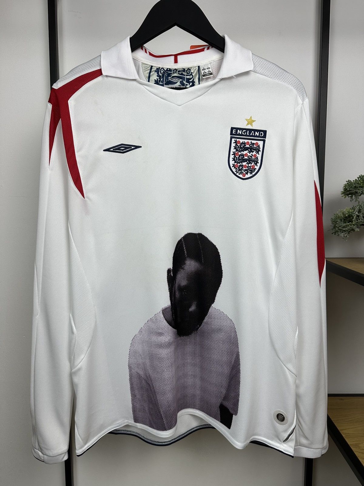 Umbro England X Kendrick Lamar Jersey Football Custom T Shirt Mens Size US M / EU 48-50 / 2 - 1 Thumbnail