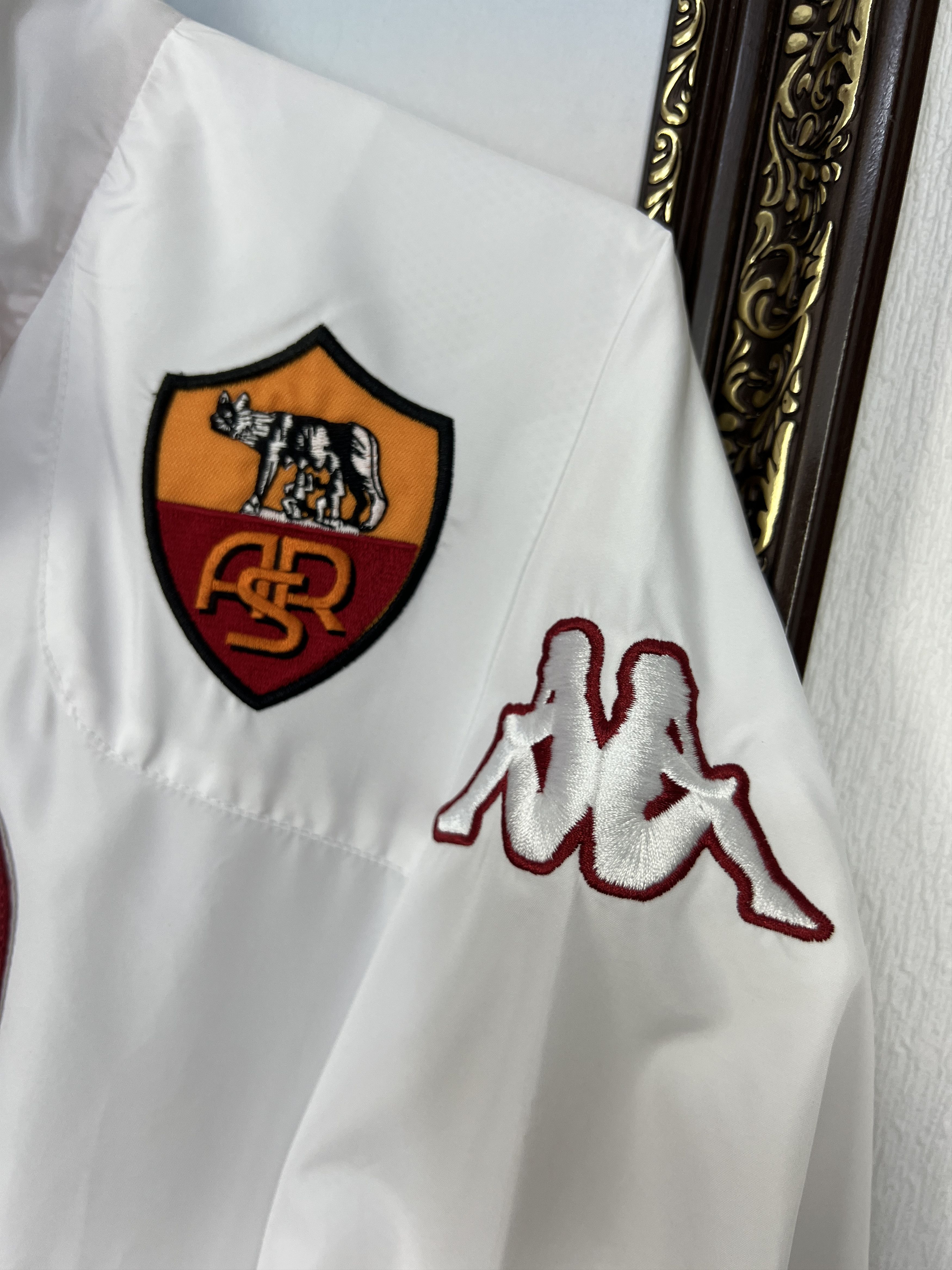 Kappa Vintage Kappa AC Roma Football Suit Soccer Set Jacket Pants Size US XXL / EU 58 / 5 - 4 Thumbnail