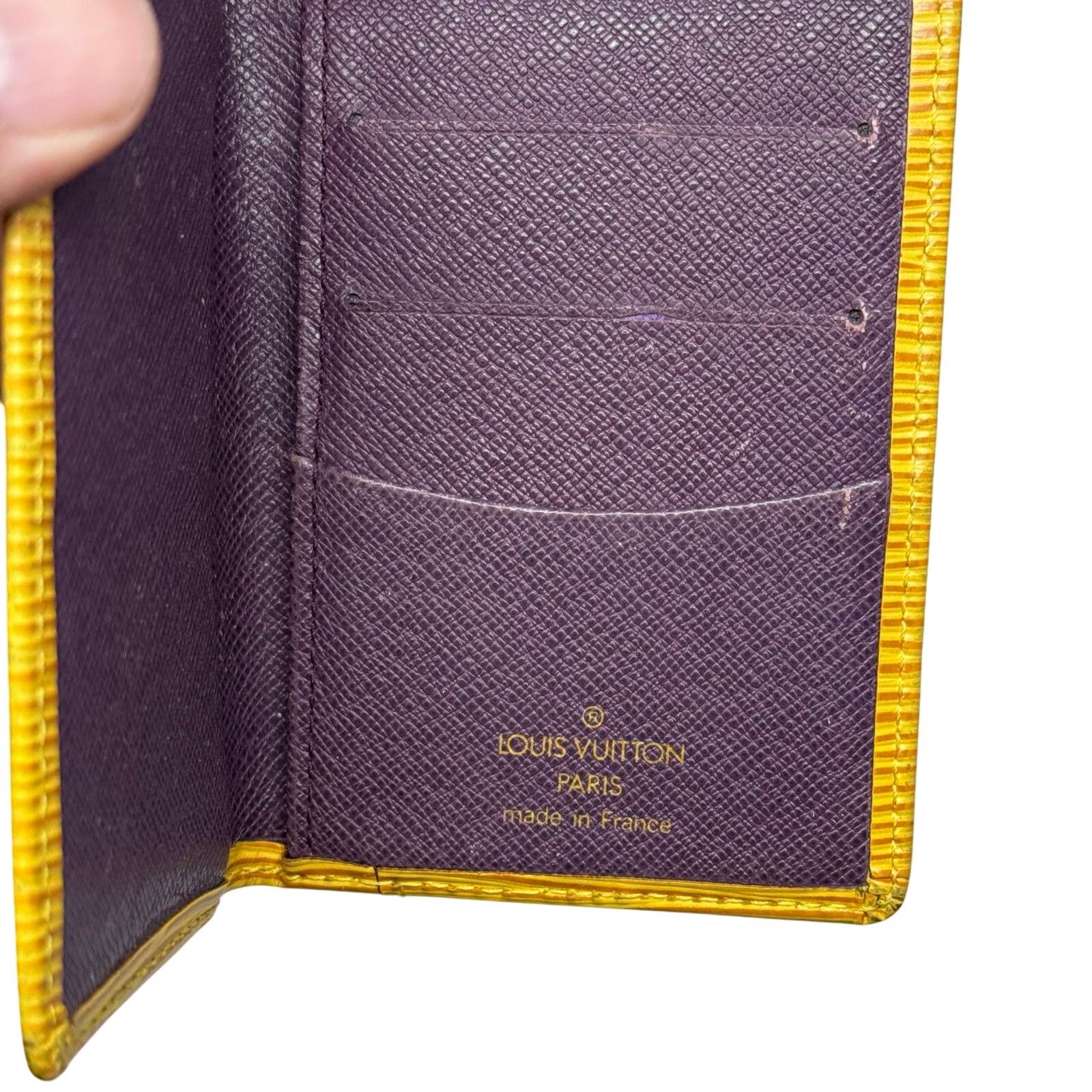 Louis Vuitton Louis Vuitton Yellow Pocket Organizer Size ONE SIZE - 12 Thumbnail
