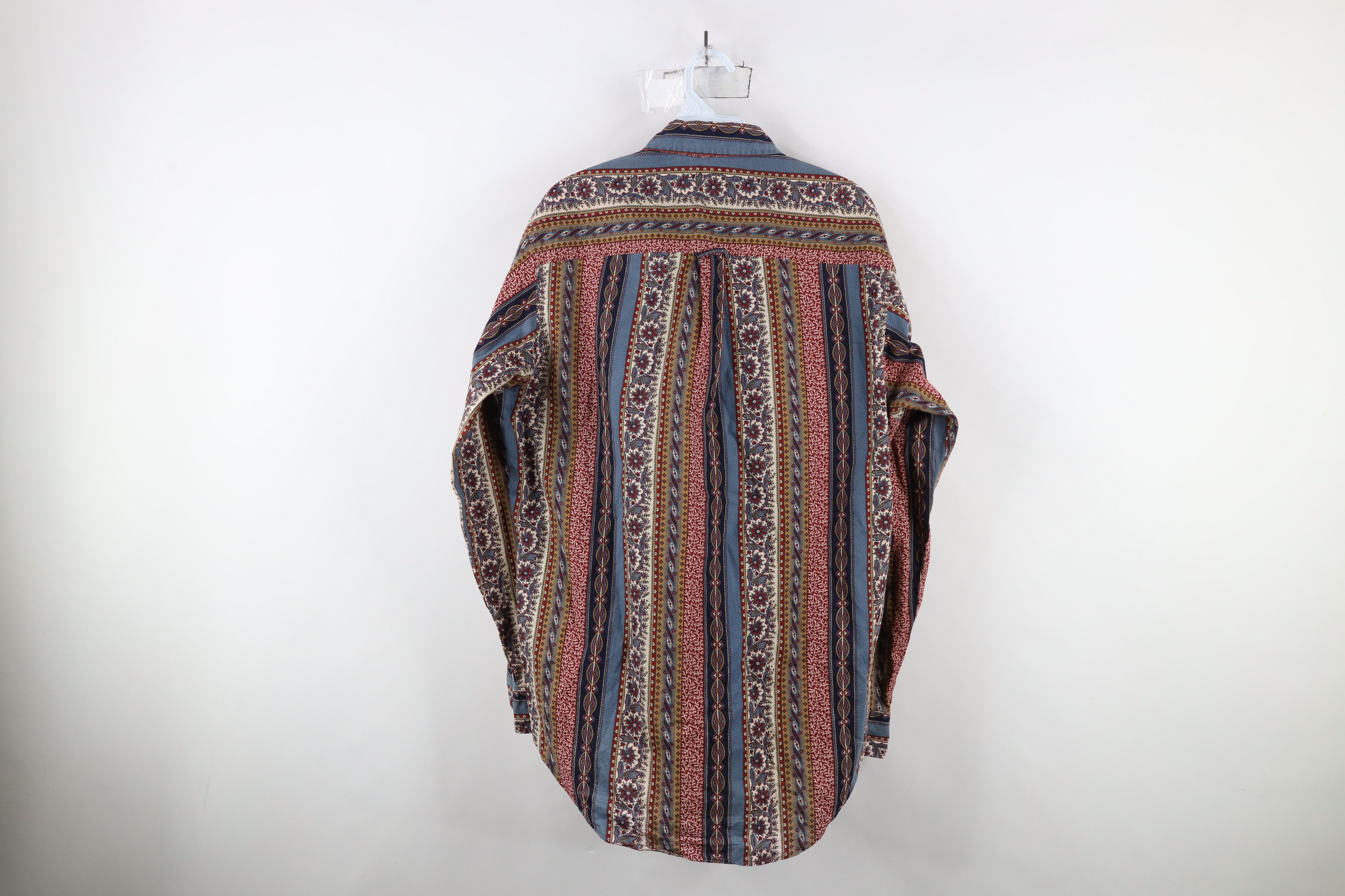 Vintage Vintage 90s Streetwear Tapestry Flower Button Down Shirt USA Size US M / EU 48-50 / 2 - 7 Thumbnail
