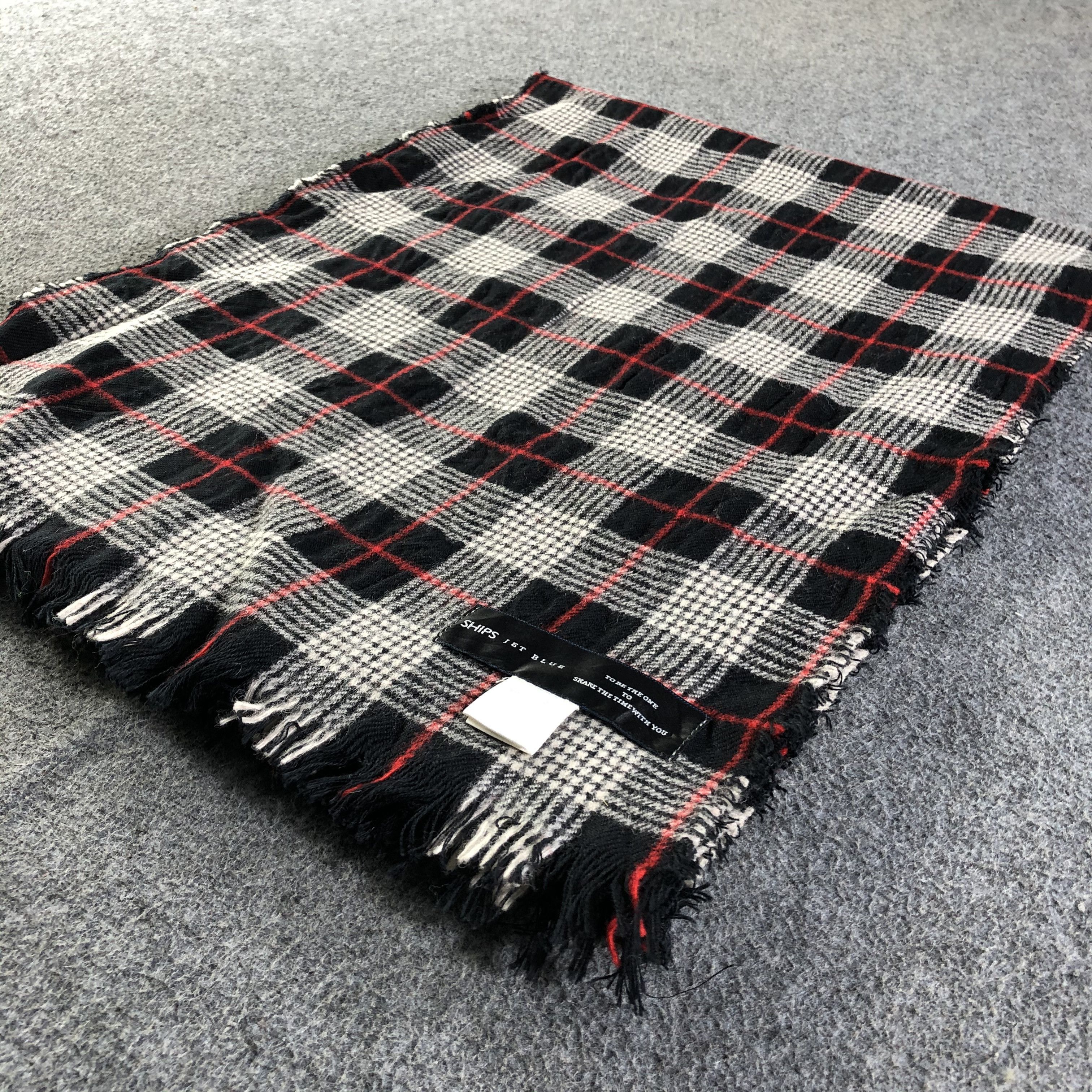 Ships Jet Blue Ships Jet Blue Scarf / Muffler / Neckwear P574 Size ONE SIZE - 4 Thumbnail