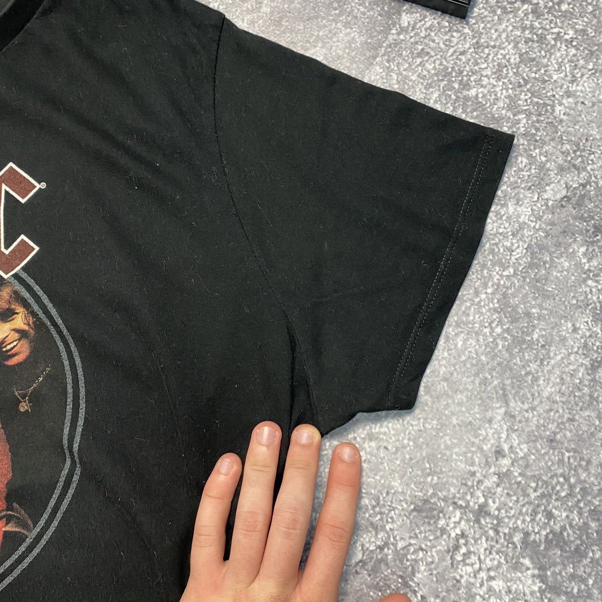 Band Tees × Vintage Vintage AC/DC All peoples big logo rock band tee Size US L / EU 52-54 / 3 - 8 Thumbnail