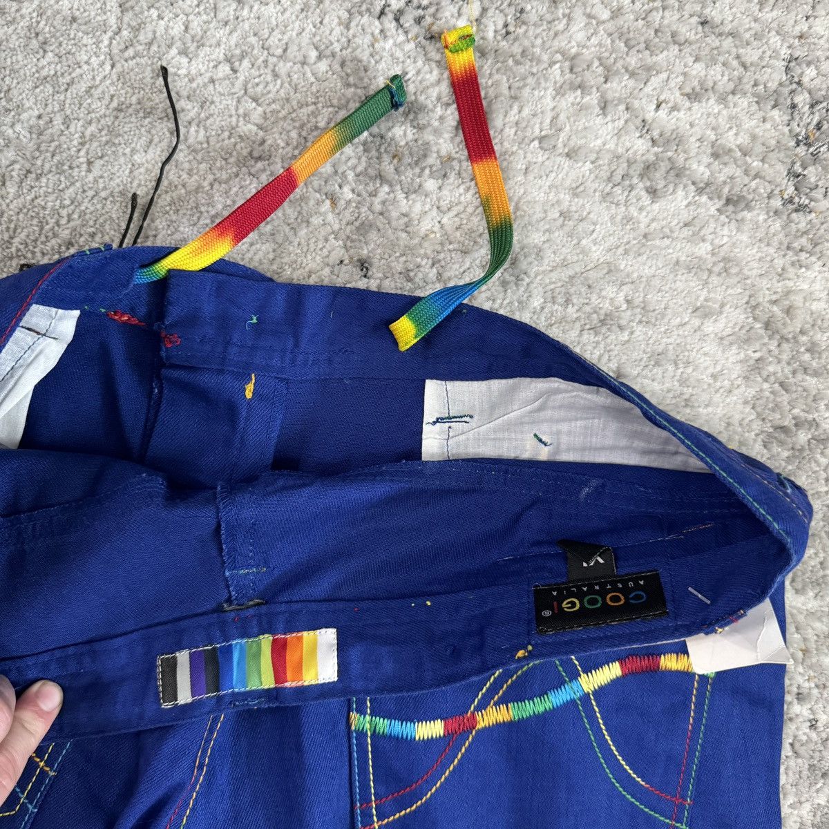 Coogi × Vintage Crazy Vintage y2k Coogi wide leg baggy shorts Size US 36 / EU 52 - 4 Thumbnail