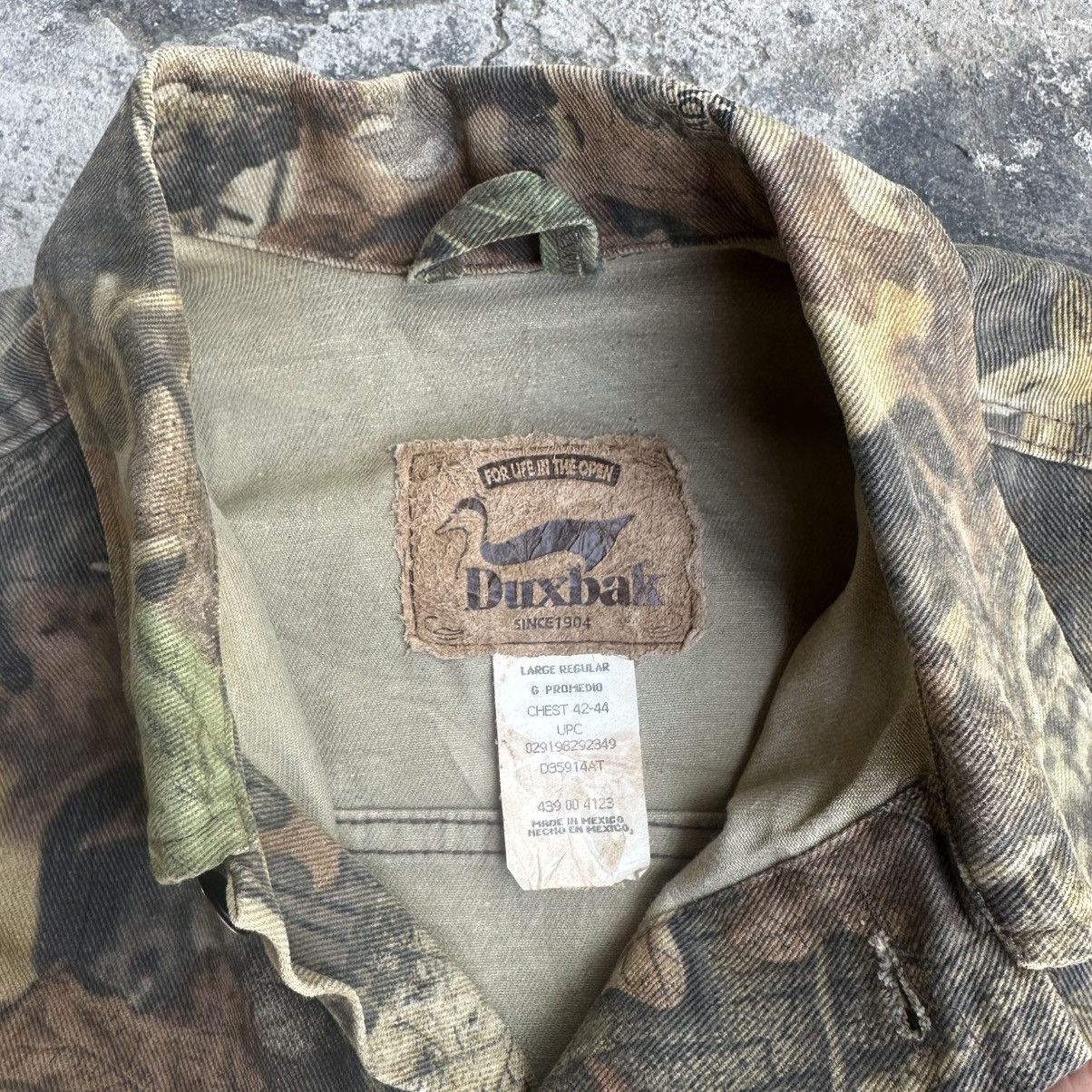 Realtree Crazy Vintage Realtree Camo Jacket Carhartt Style Size US L / EU 52-54 / 3 - 7 Thumbnail