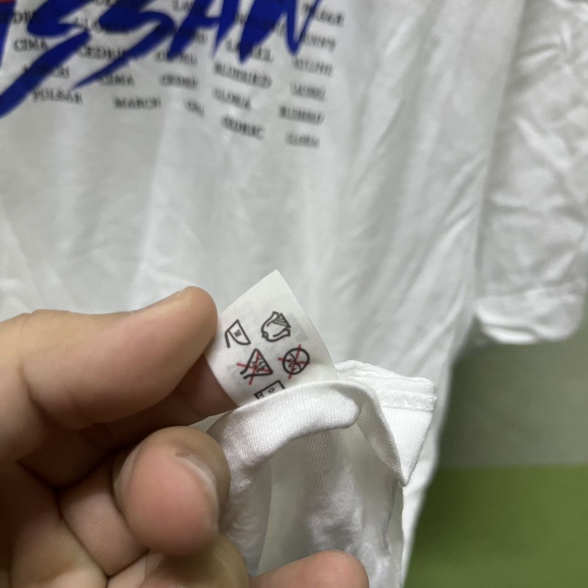 Japanese Brand Rare Vintage Nissan All Car Model Logo Racing Boxy Tees Size US M / EU 48-50 / 2 - 9 Thumbnail