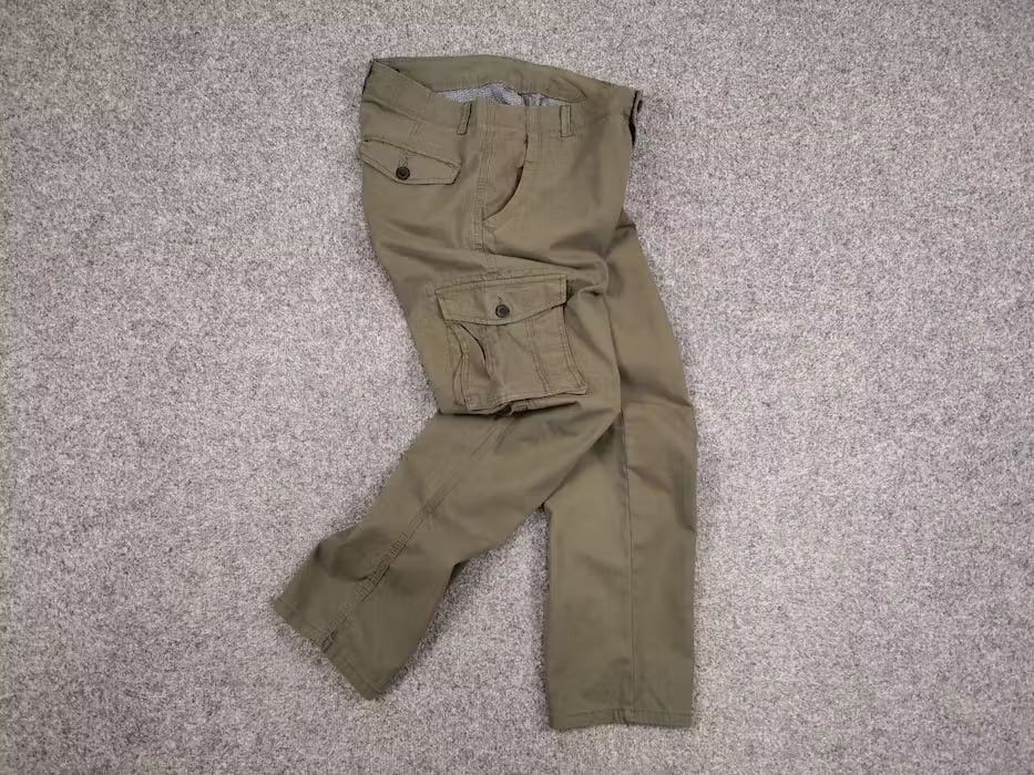 Japanese Brand Vintage 90's Japanese Oliver Military loose fit Cargo Pants Size US 34 / EU 50 - 7 Thumbnail