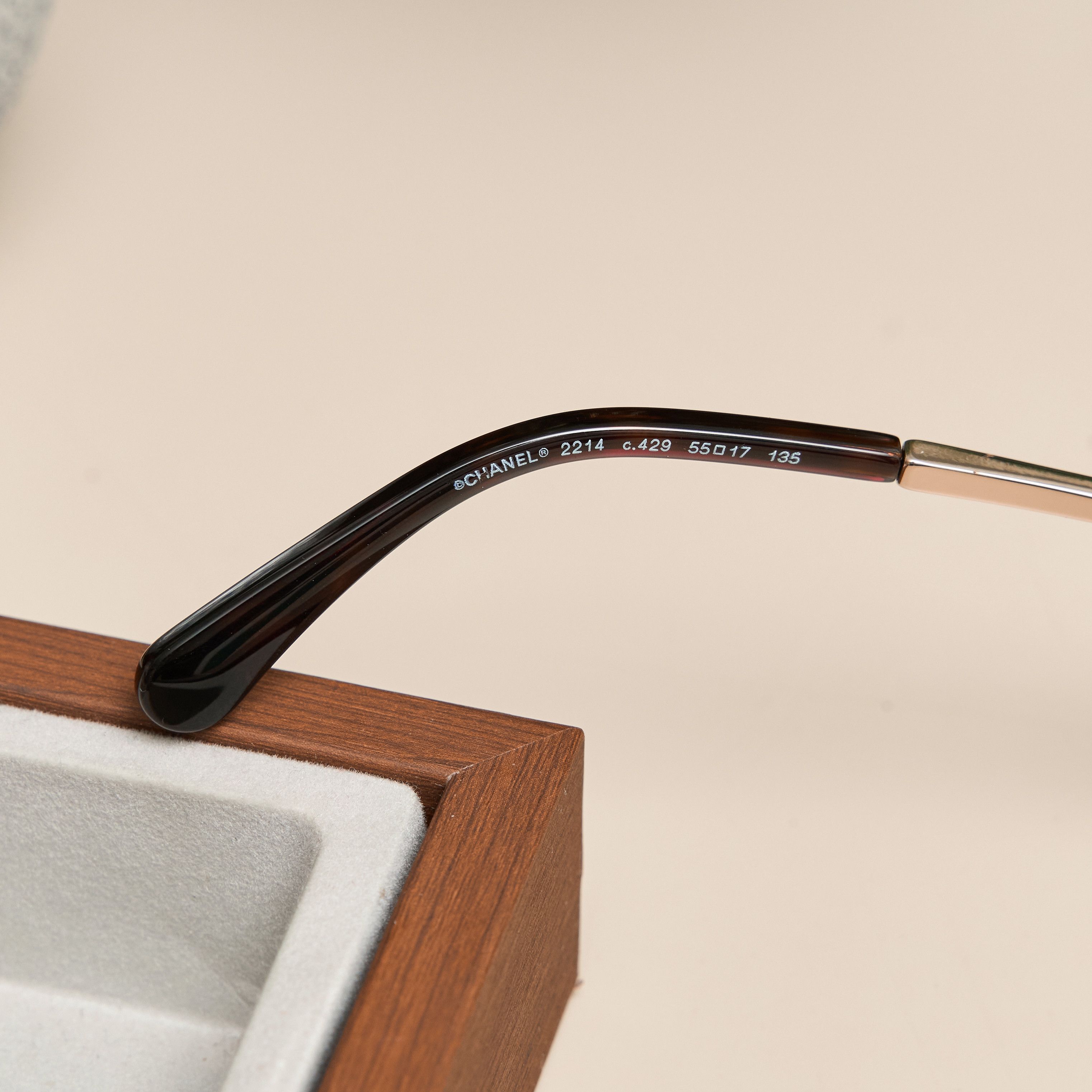 Chanel CHANEL 0CH2214 C429 Glasses Size ONE SIZE - 4 Thumbnail