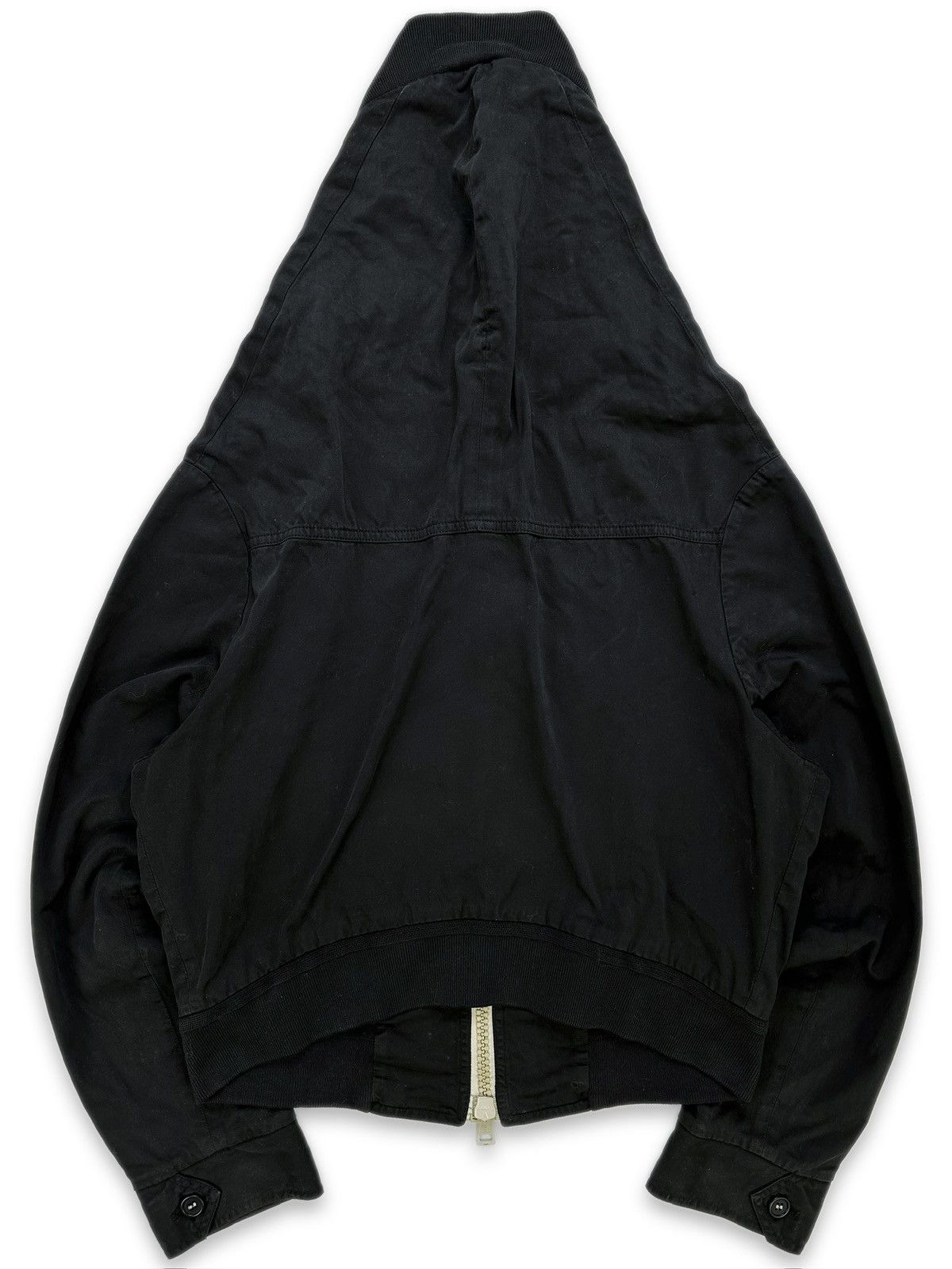Maison Margiela AW05 Maison Margiela Paparazzi Hunchback Black Bomber Jacket Size S / US 4 / IT 40 - 4 Thumbnail