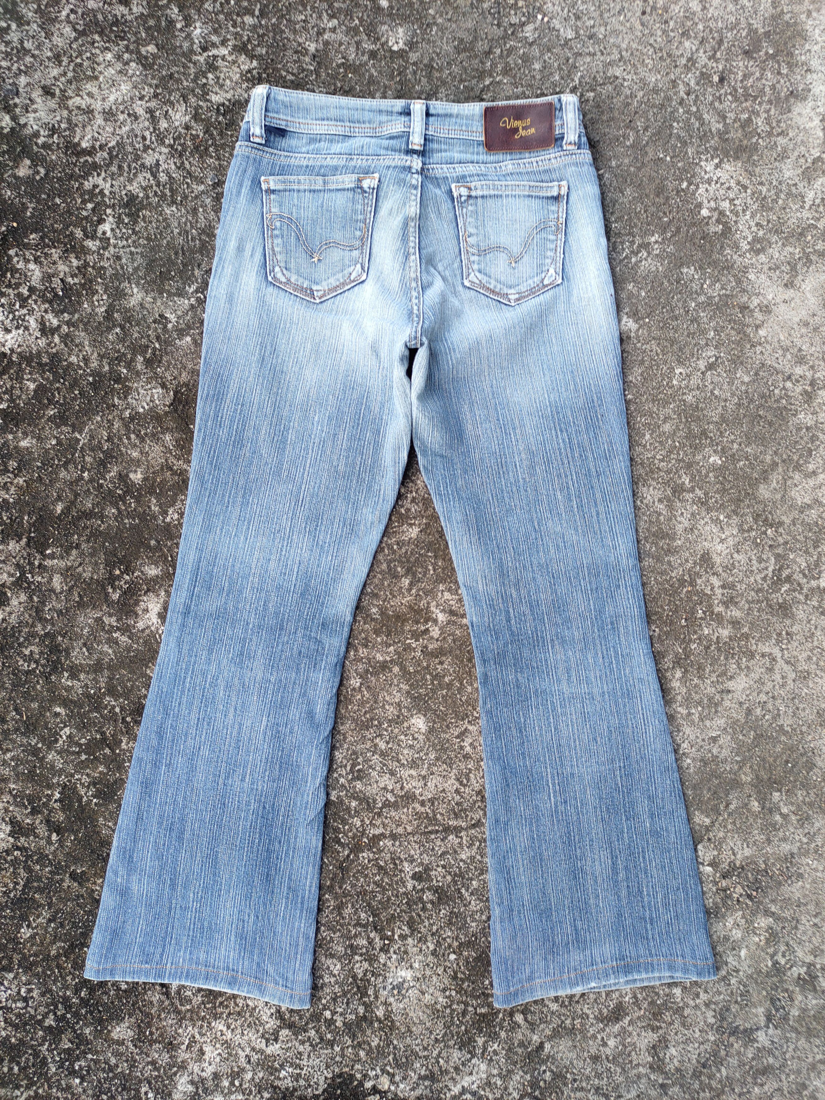 Japanese Brand FLARE VINTAGE SOMETHING FADED JEANS DENIM PANTS Size US 29 - 2 Thumbnail