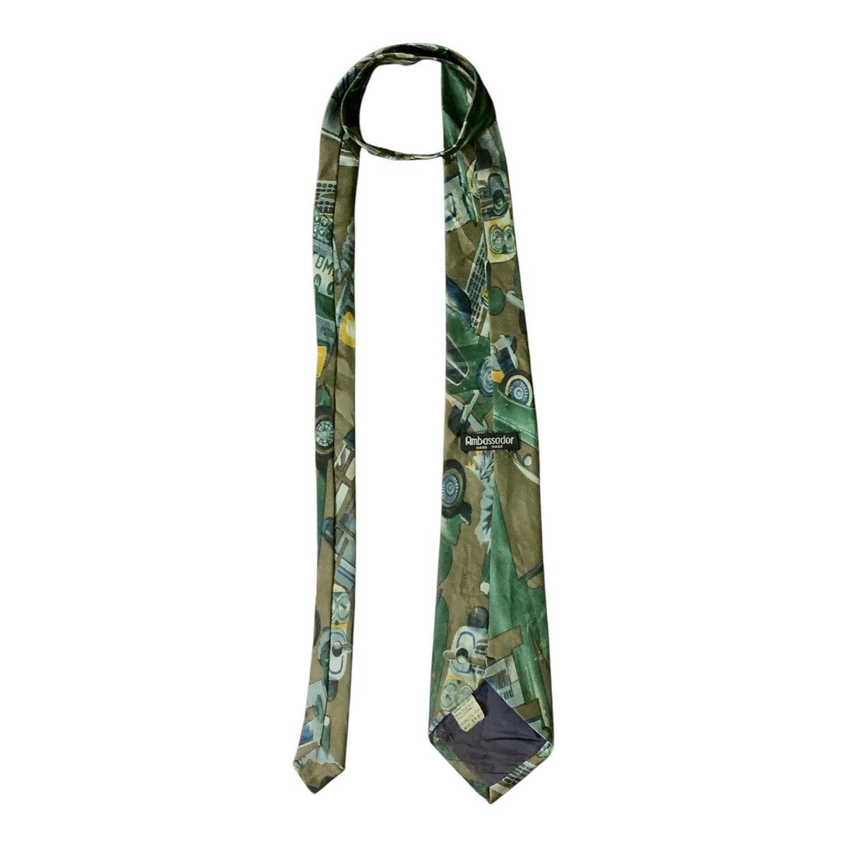 Handmade × Japanese Brand × Vintage Rare Design Vintage Ambassador Hand Made Ties Size ONE SIZE - 2 Thumbnail