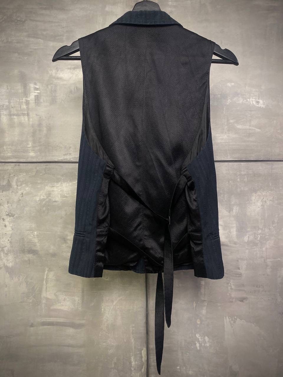 Ann Demeulemeester Cotton strap stripes vest L Size US L / EU 52-54 / 3 - 3 Thumbnail