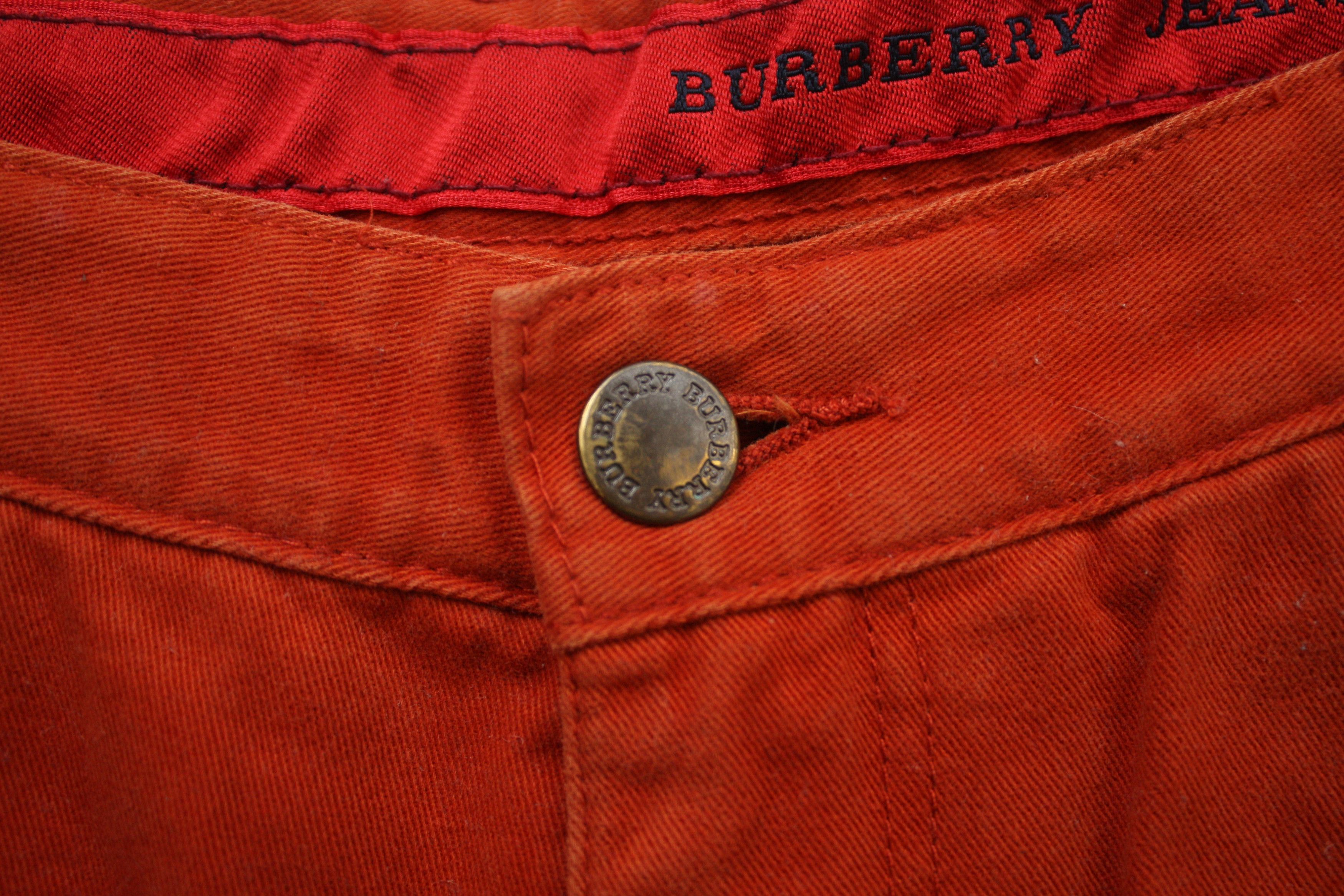 Burberry Burberry Orange Vintage Casual Pants 48 Made In Spain Size US 32 / EU 48 - 5 Thumbnail