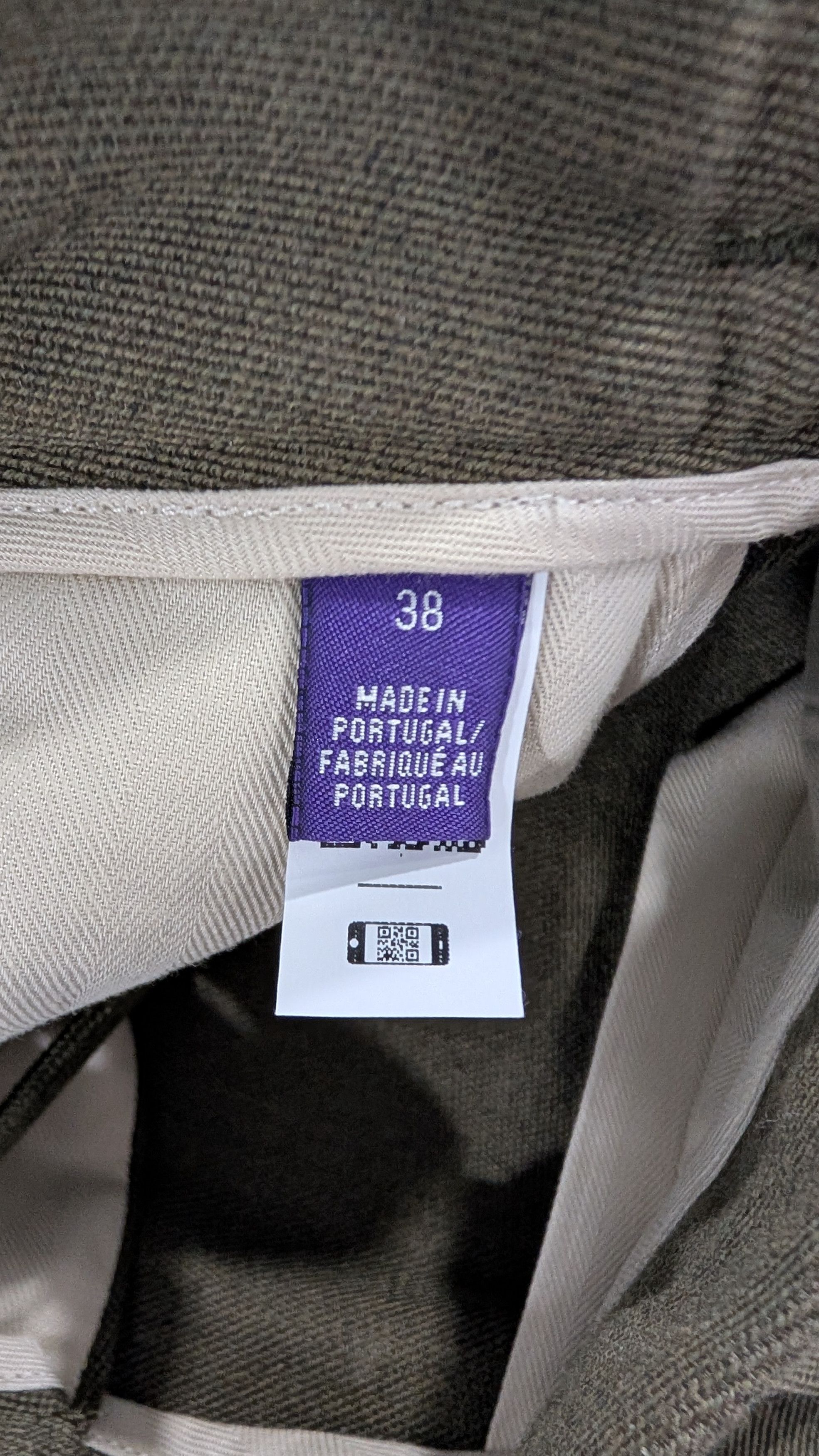 Ralph Lauren Purple Label Ralph Lauren Purple Label Davis Dress Trousers 38 Olive Size US 38 / EU 54 - 9 Thumbnail