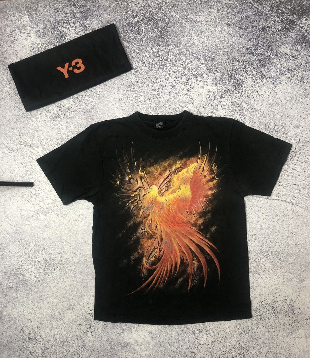 Japanese Brand × Vintage Vintage t-shirt spiral y2k men’s size M y2k casual usa Size US M / EU 48-50 / 2 - 1 Thumbnail