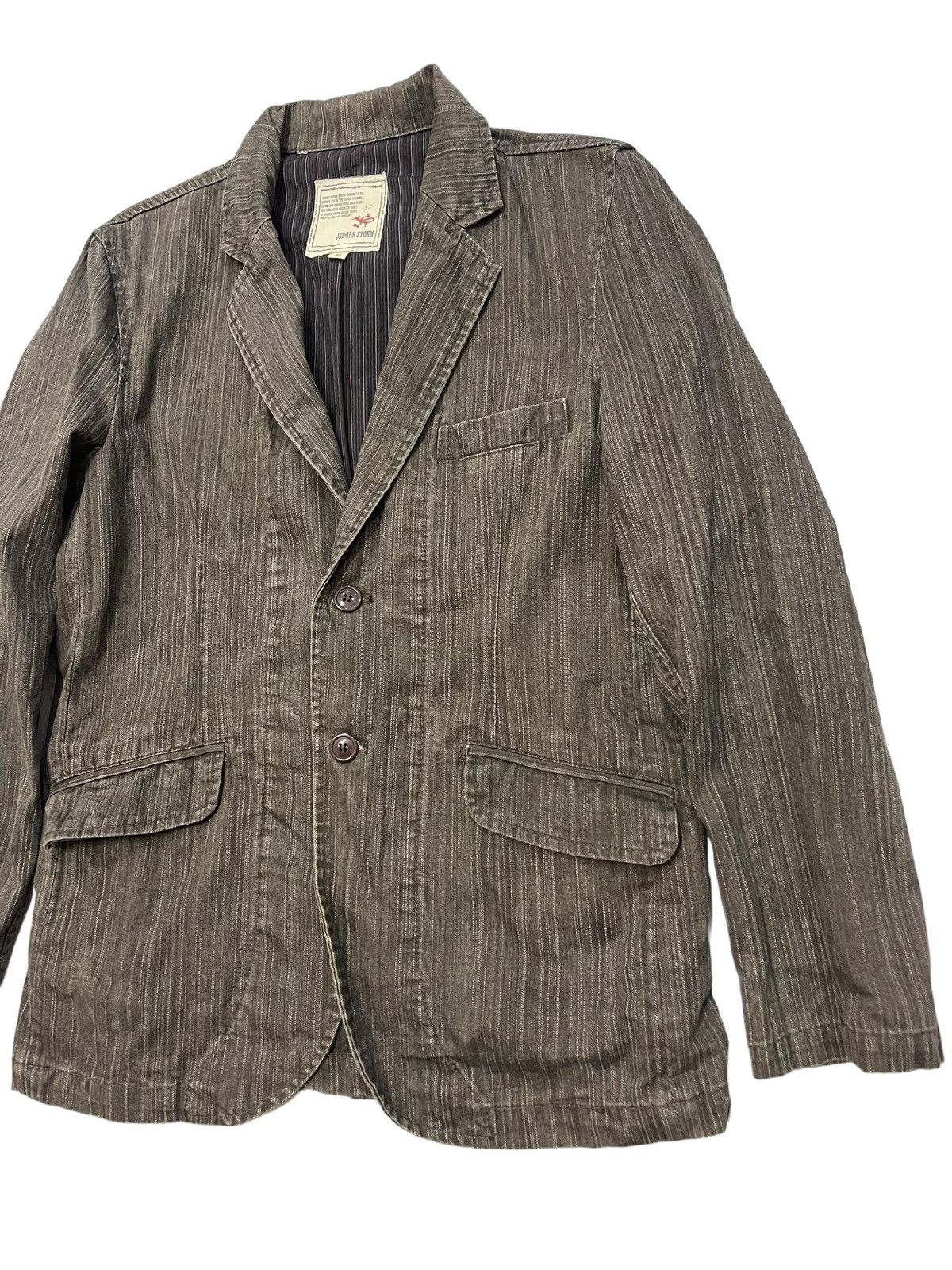 Designer × Japanese Brand Jungle Storm Denim Jacket Size US M / EU 48-50 / 2 - 3 Thumbnail