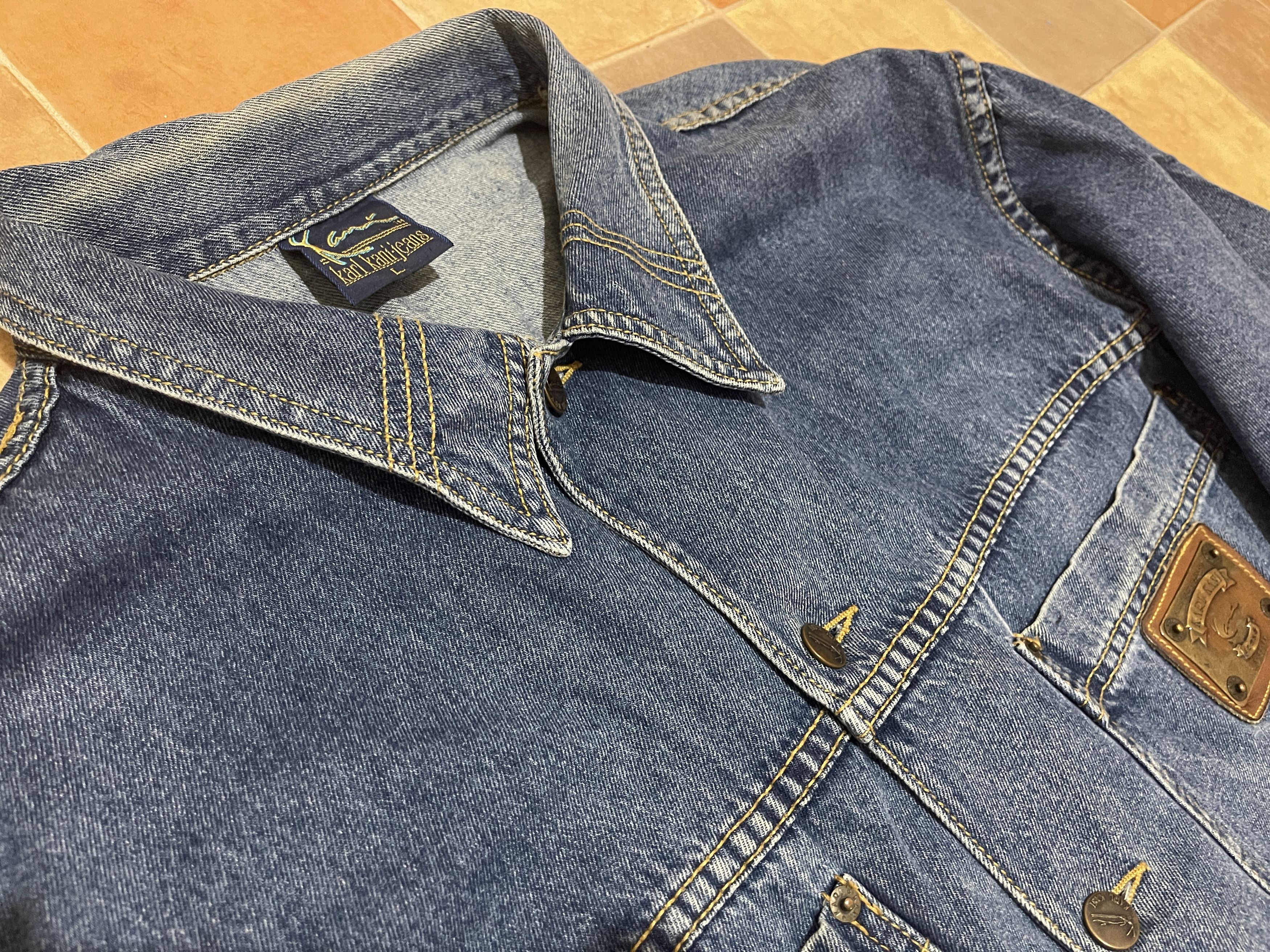 Karl Kani Karl Kani shirt vintage denim 2Pac 90s hip hop 1990s size L Size US L / EU 52-54 / 3 - 5 Thumbnail