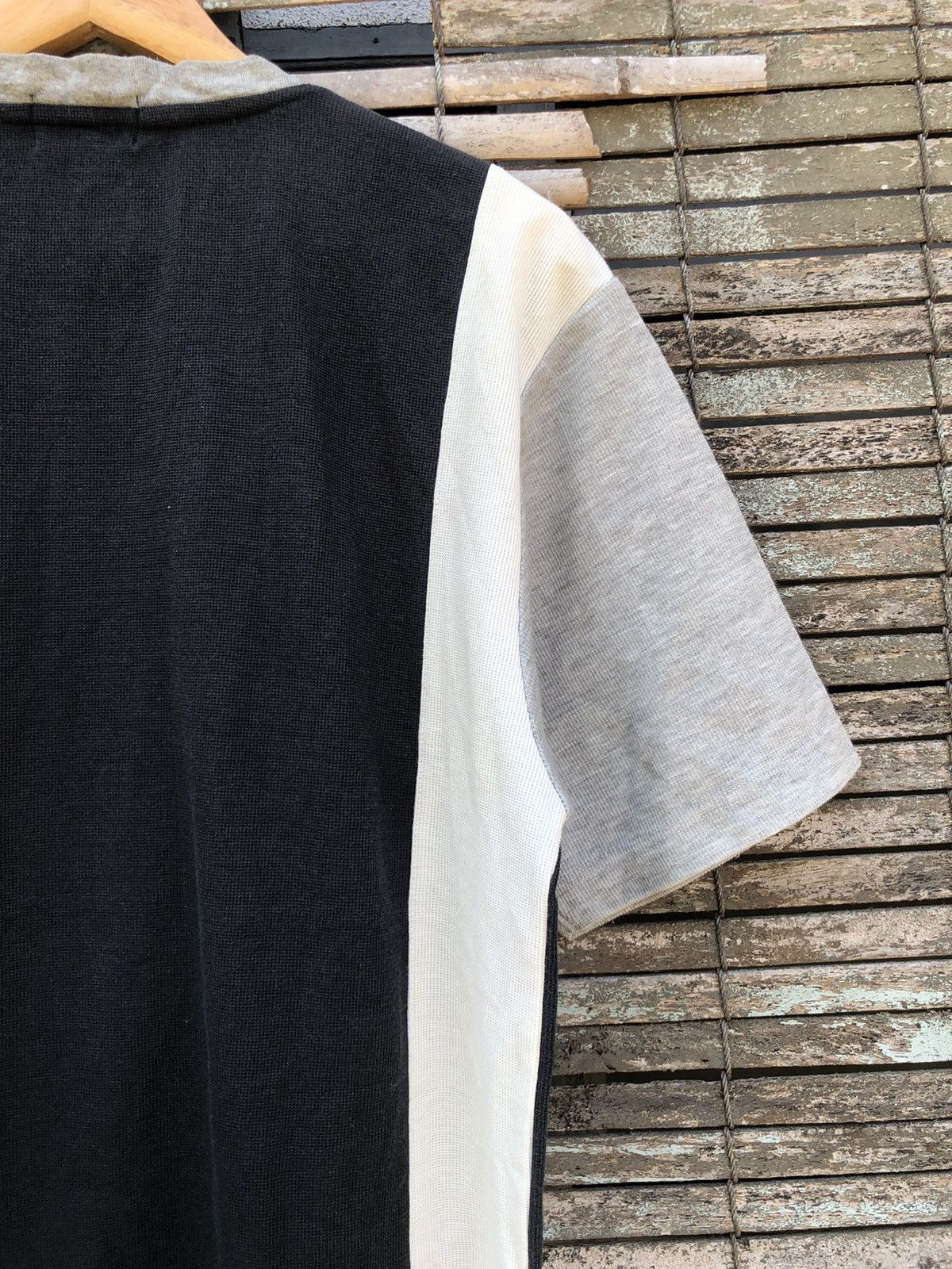 MCM Vintage 90s MCM Legere Single Pocket Colour Block Tshirt Size US L / EU 52-54 / 3 - 12 Thumbnail